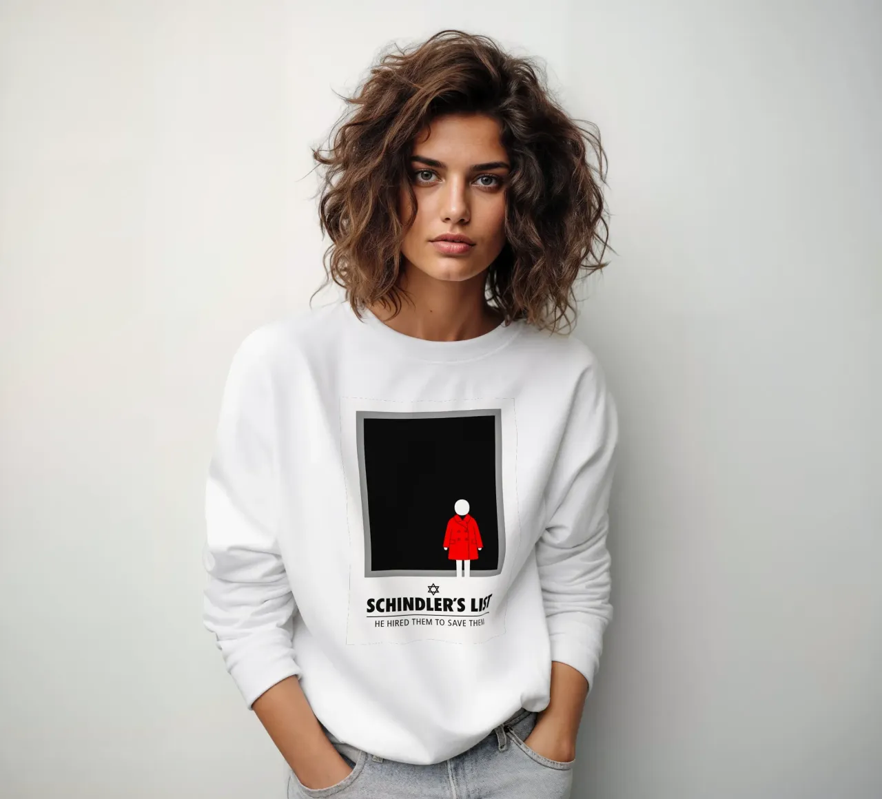 Schindler’s List Print sweatshirt van MoviesArt