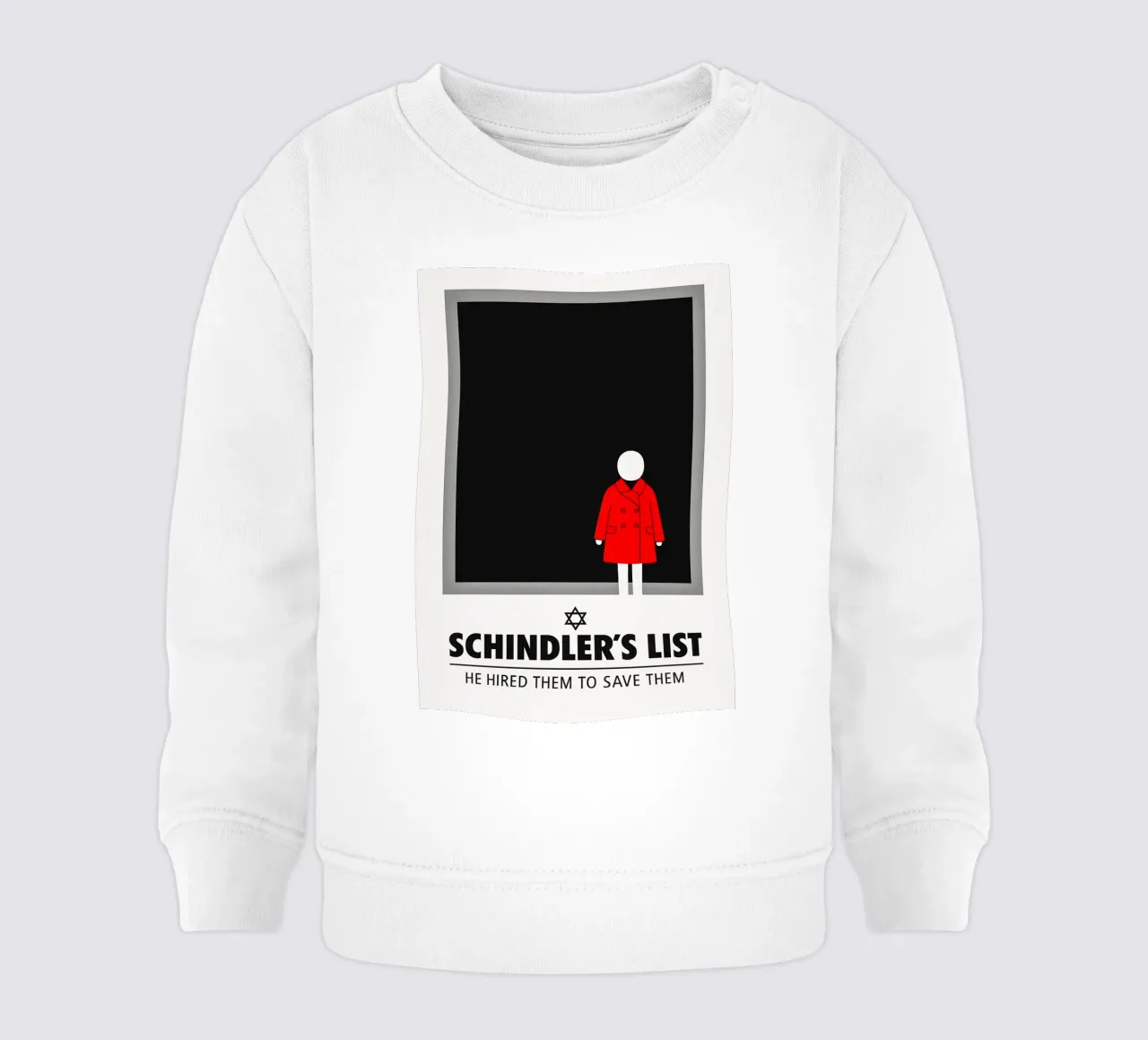 Schindler’s List Print felpa neonato da MoviesArt