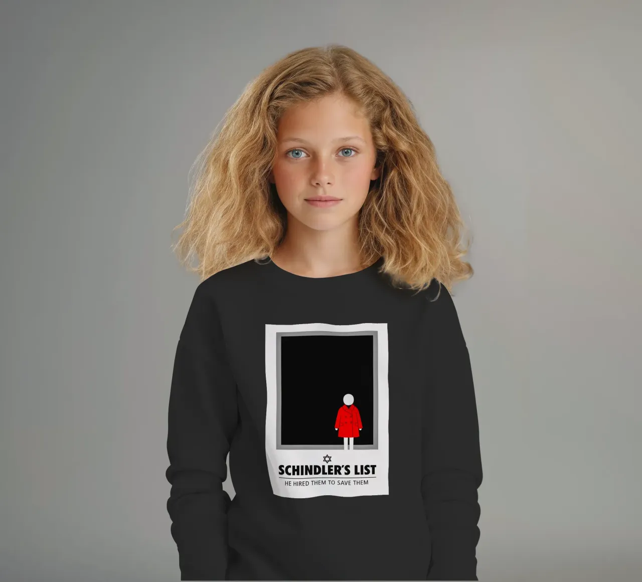 Schindler’s List Print felpa bambino da MoviesArt