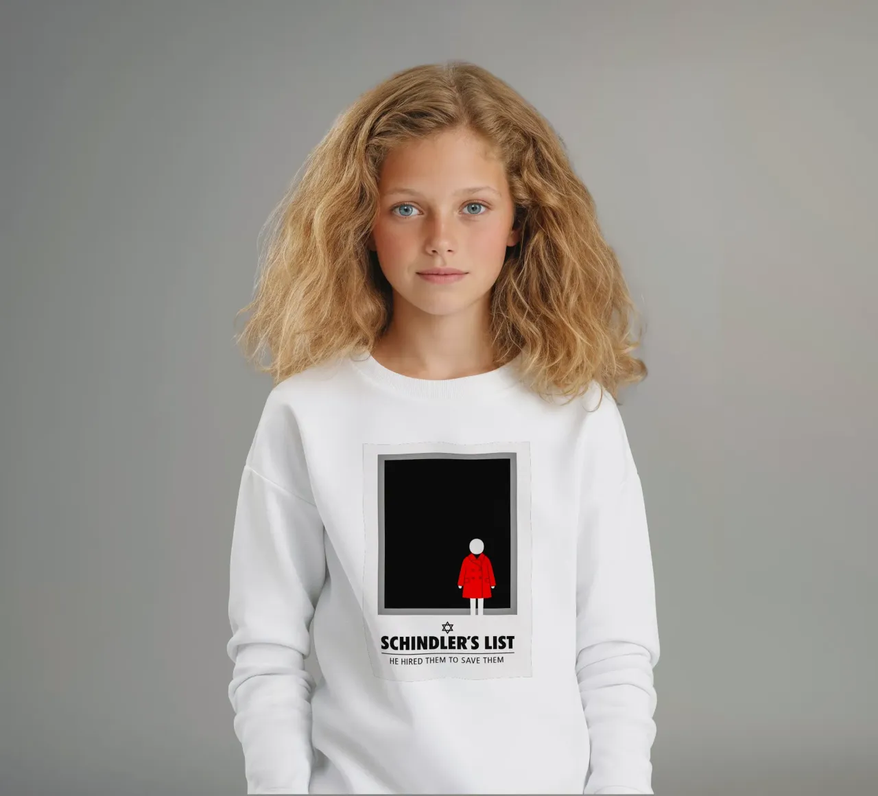 Schindler’s List Print felpa bambino da MoviesArt