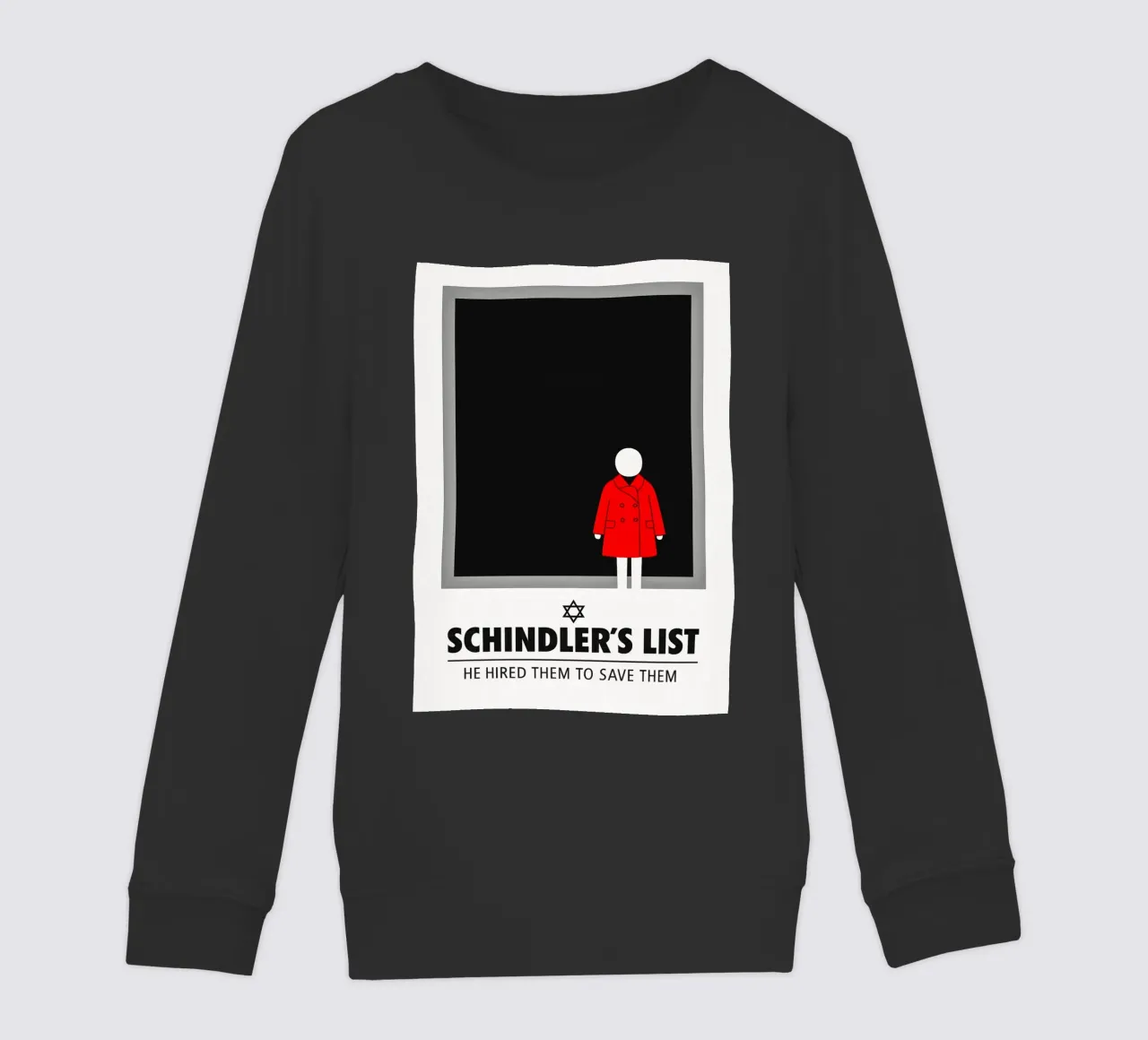 Schindler’s List Print felpa bambino da MoviesArt