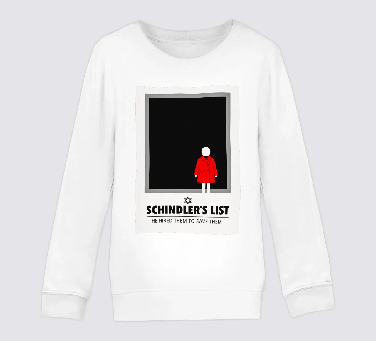 Schindler’s List Print felpa bambino da MoviesArt
