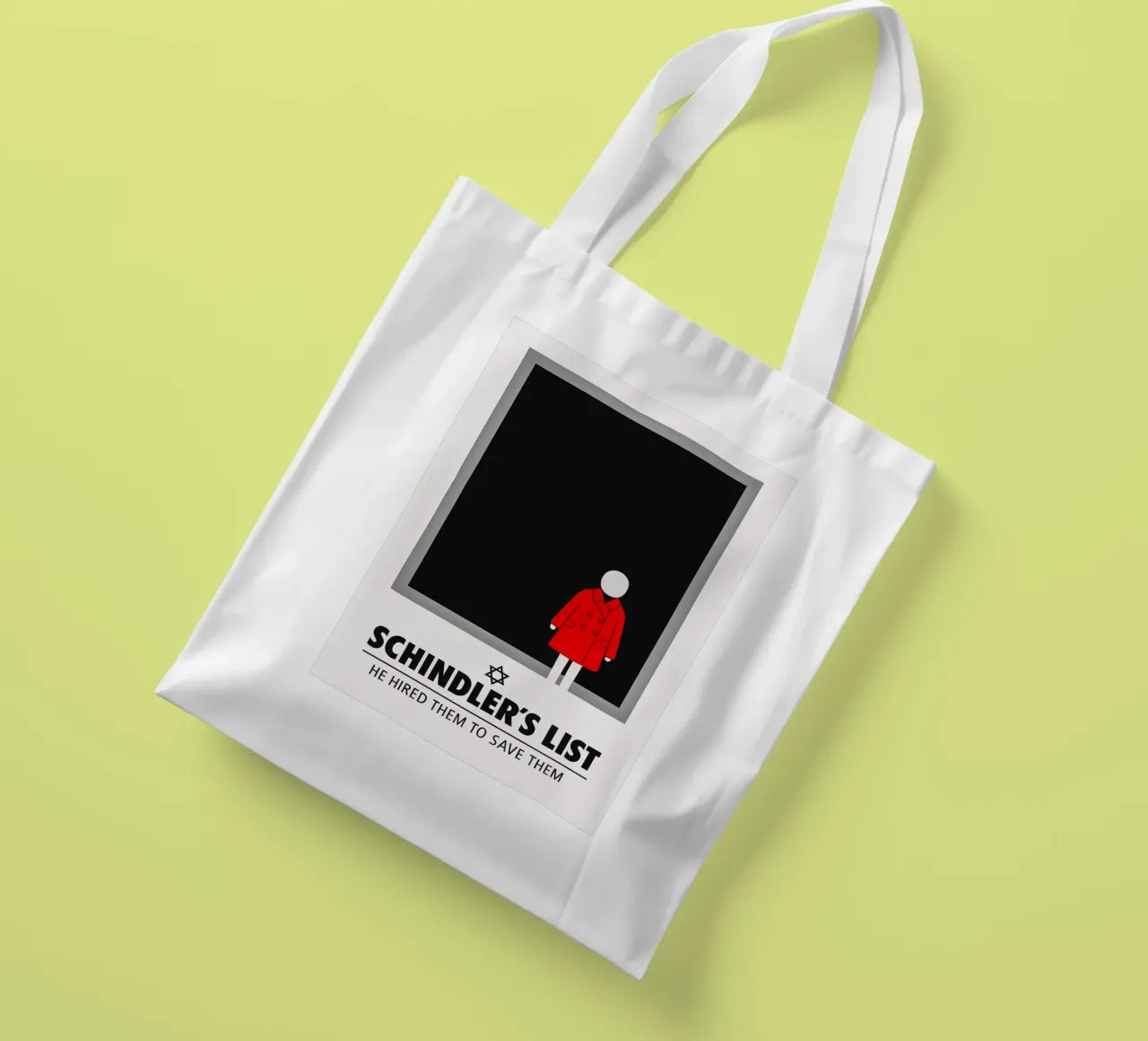 Schindler’s List Print borsa in juta da MoviesArt