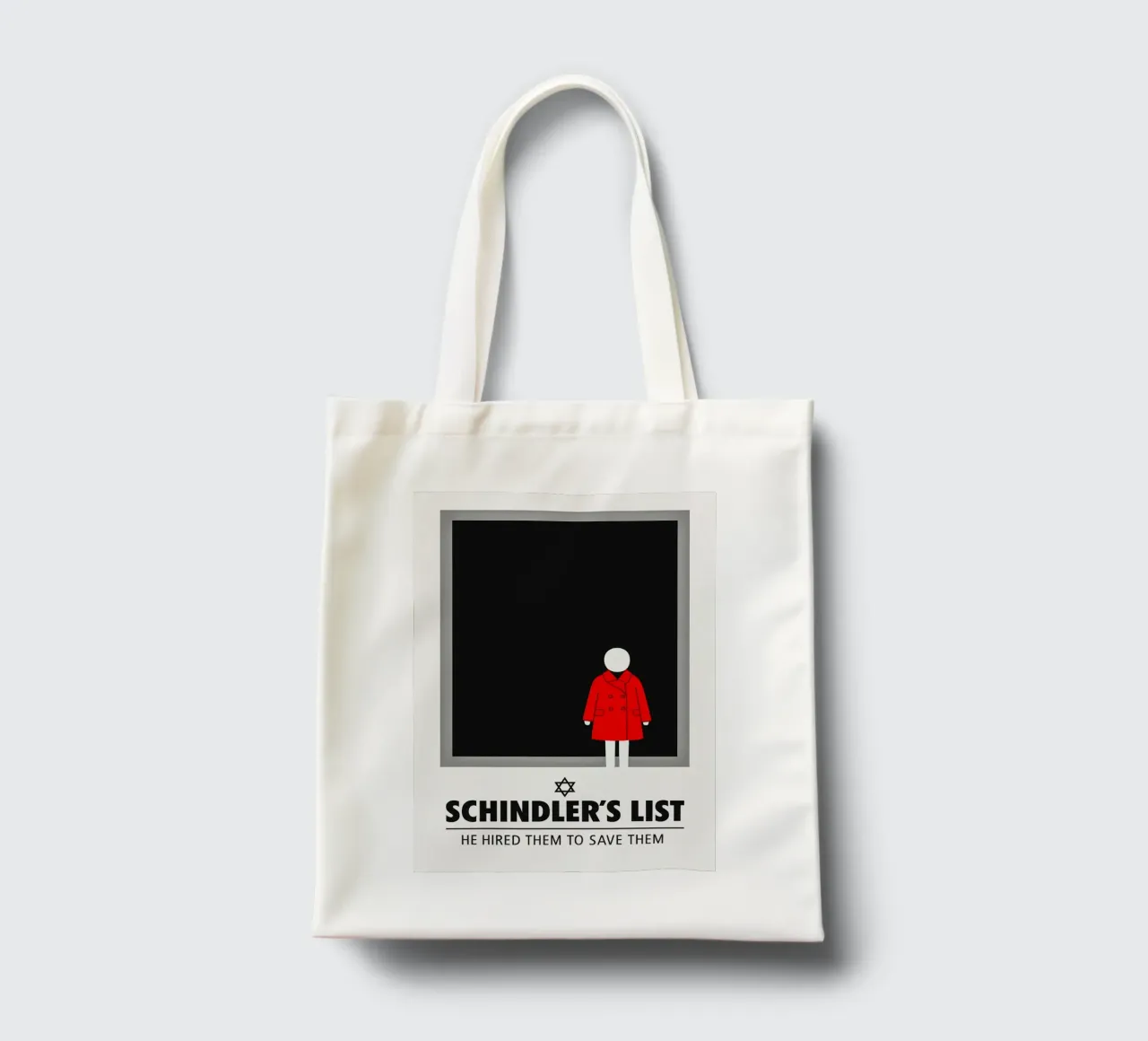 Schindler’s List Print borsa in juta da MoviesArt