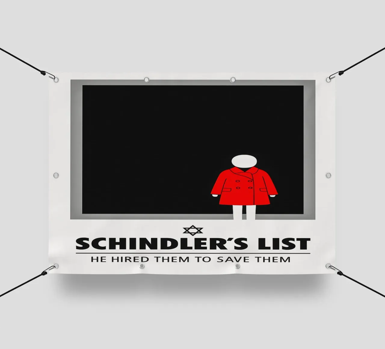 Schindler’s List Print telo in pvc da MoviesArt
