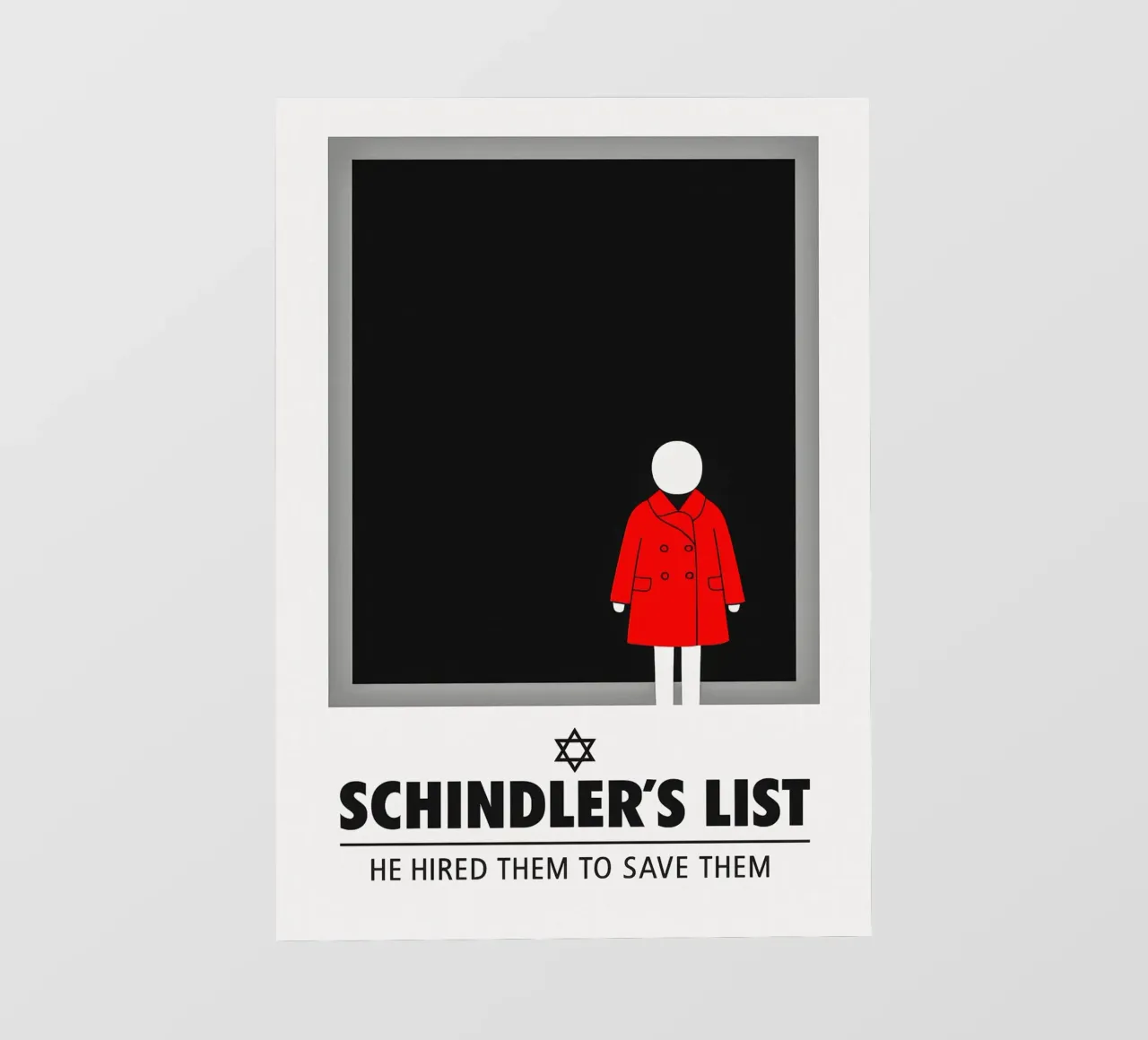 Schindler’s List Print telo in pvc da MoviesArt