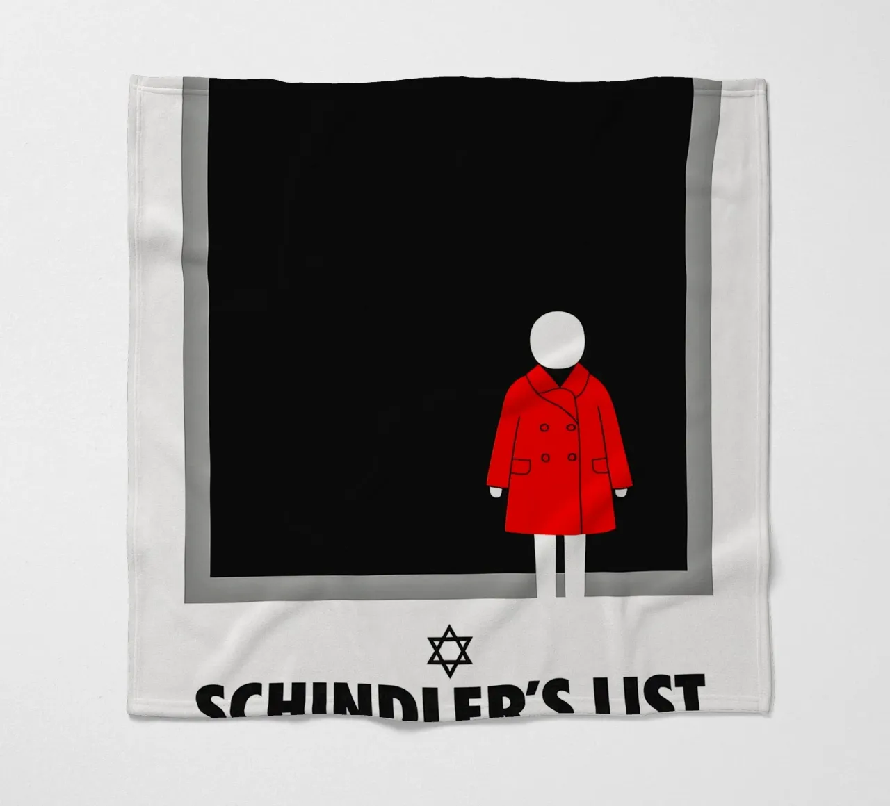 Schindler’s List Print coperta in pile da MoviesArt