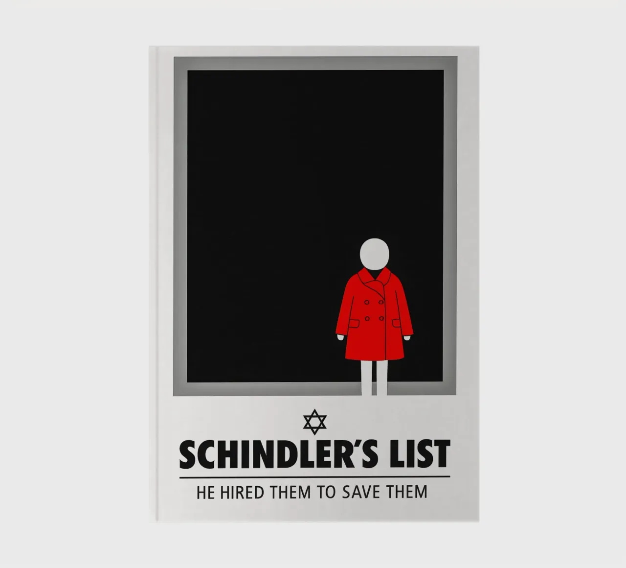 Schindler’s List Print notebook by MoviesArt
