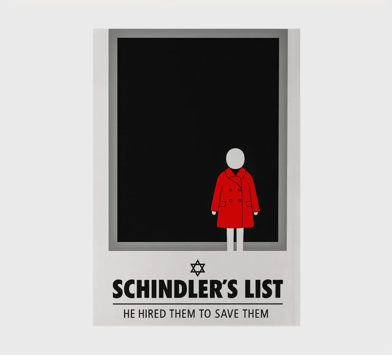 Schindler’s List Print notebook by MoviesArt