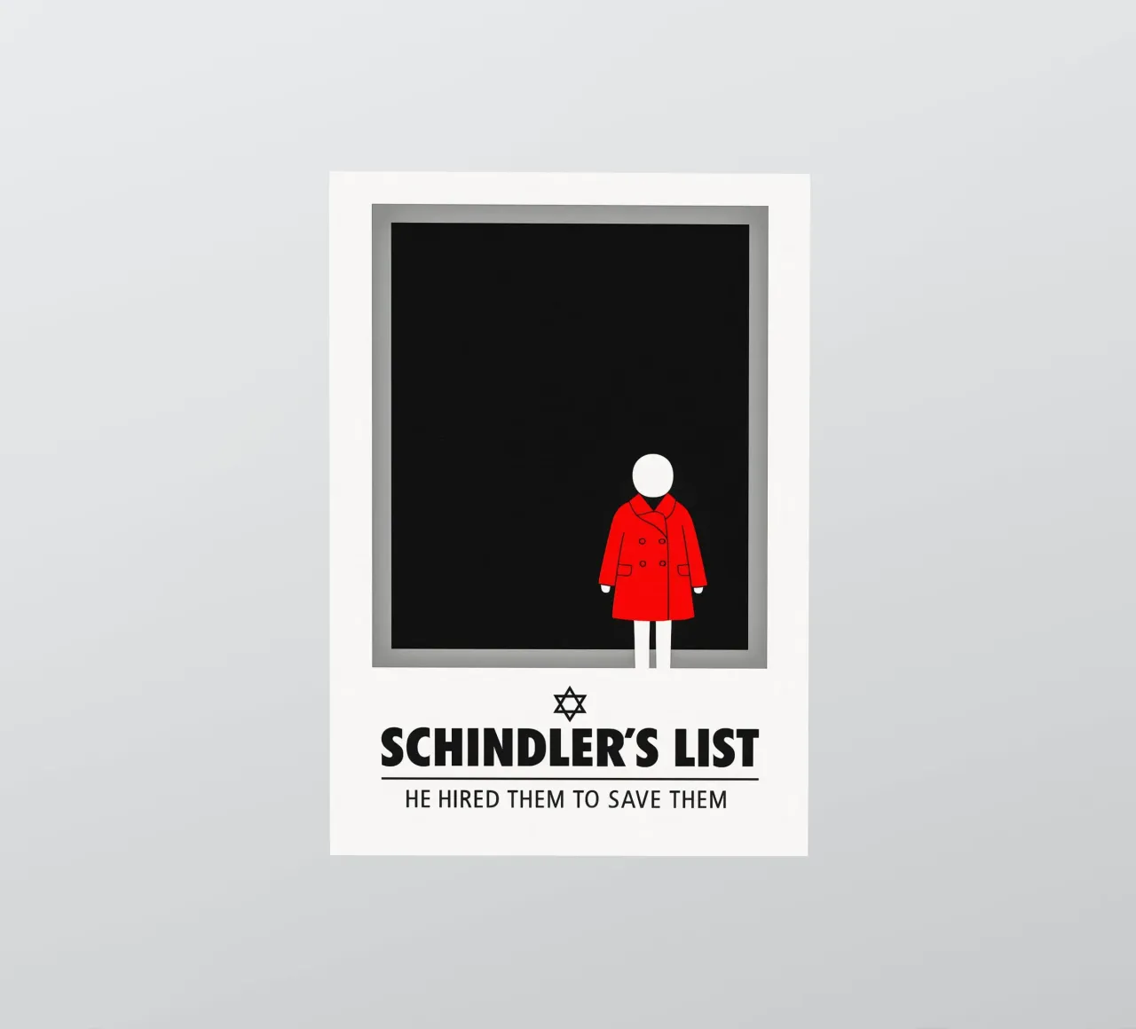 Schindler’s List Print adesivo da MoviesArt