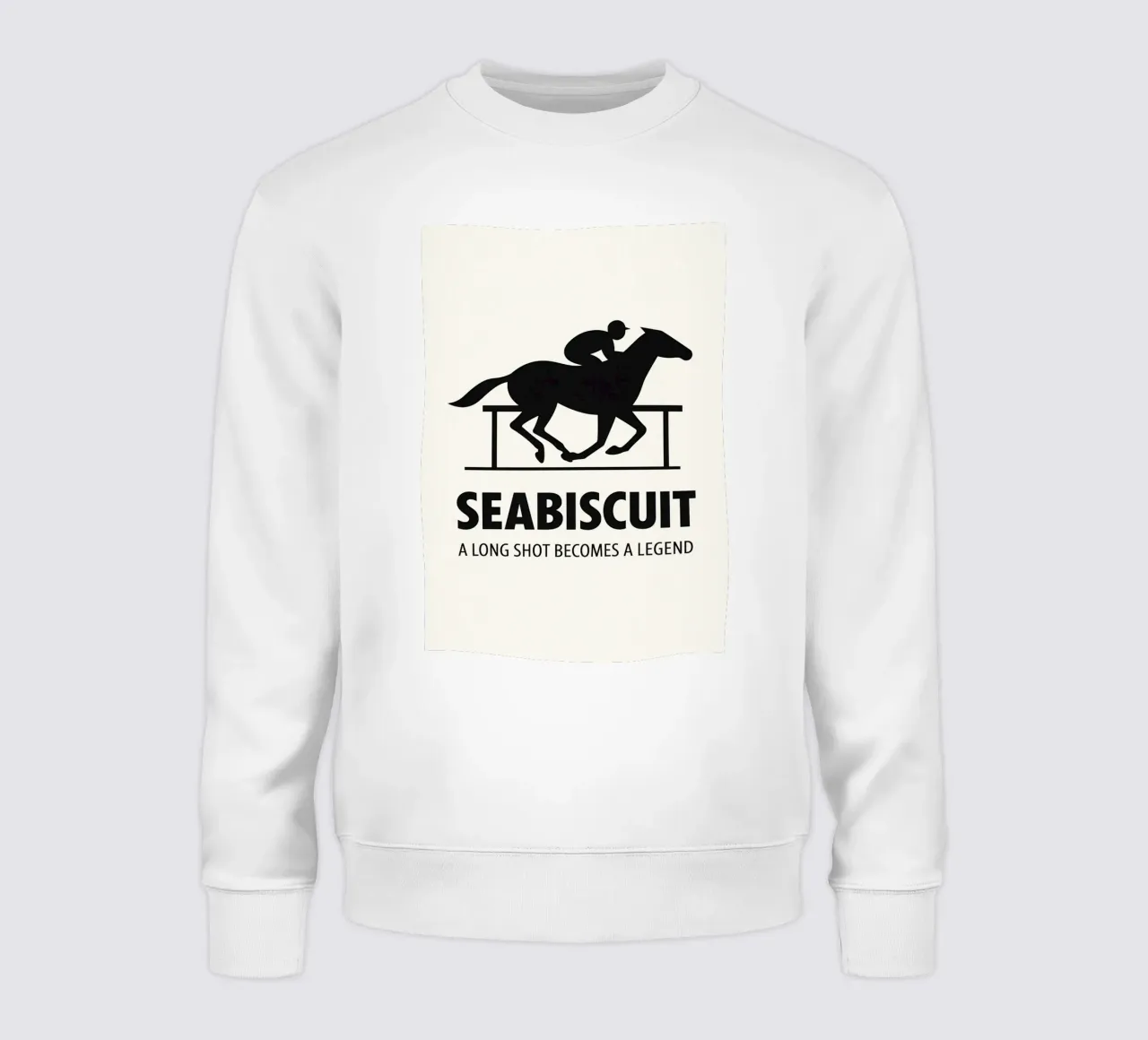 Seabiscuit Print sweatshirt by MoviesArt