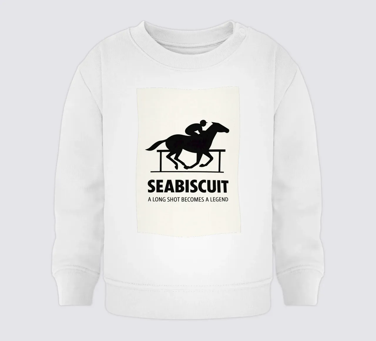 Seabiscuit Print felpa neonato da MoviesArt