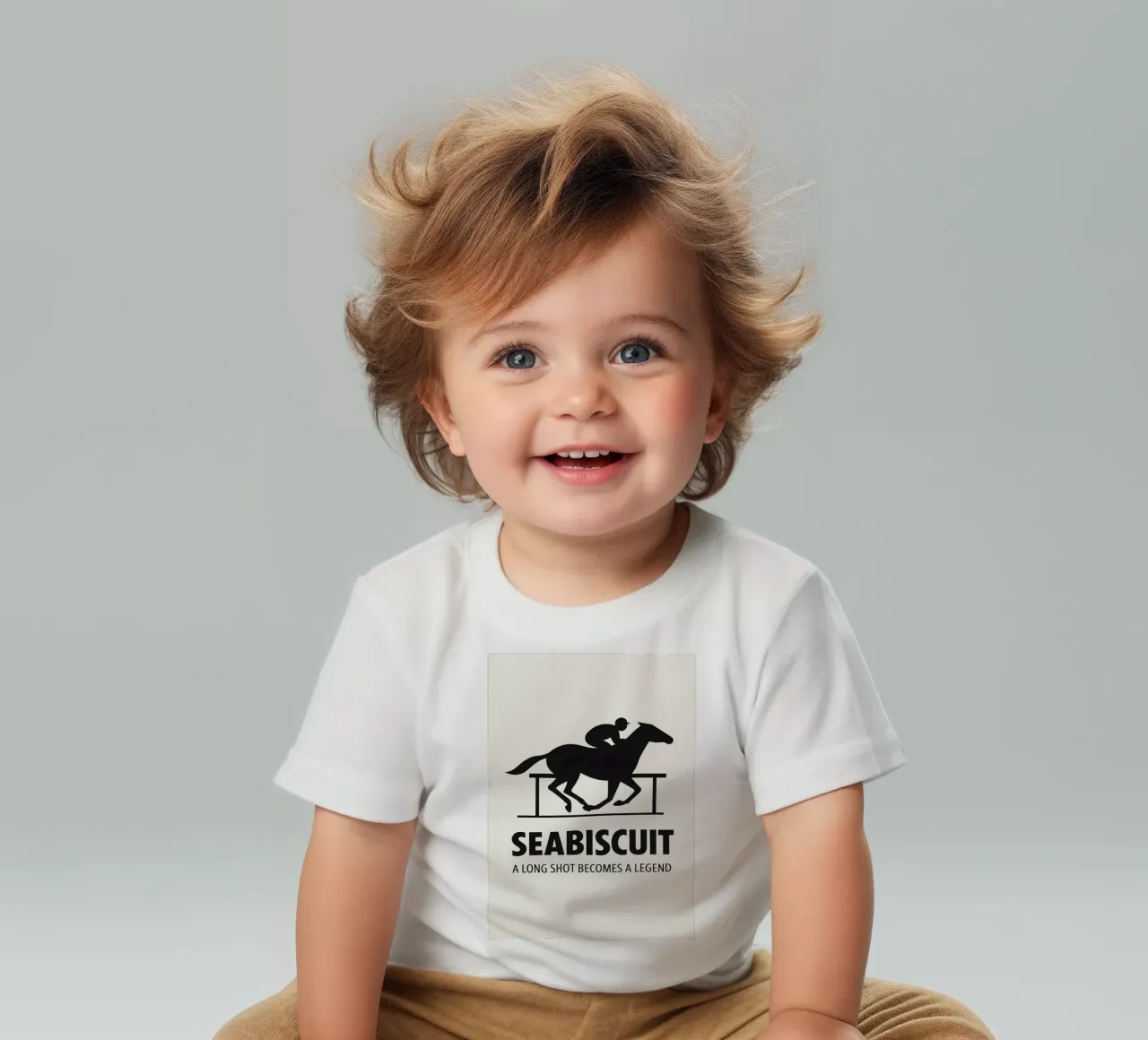 Seabiscuit Print maglietta neonato da MoviesArt