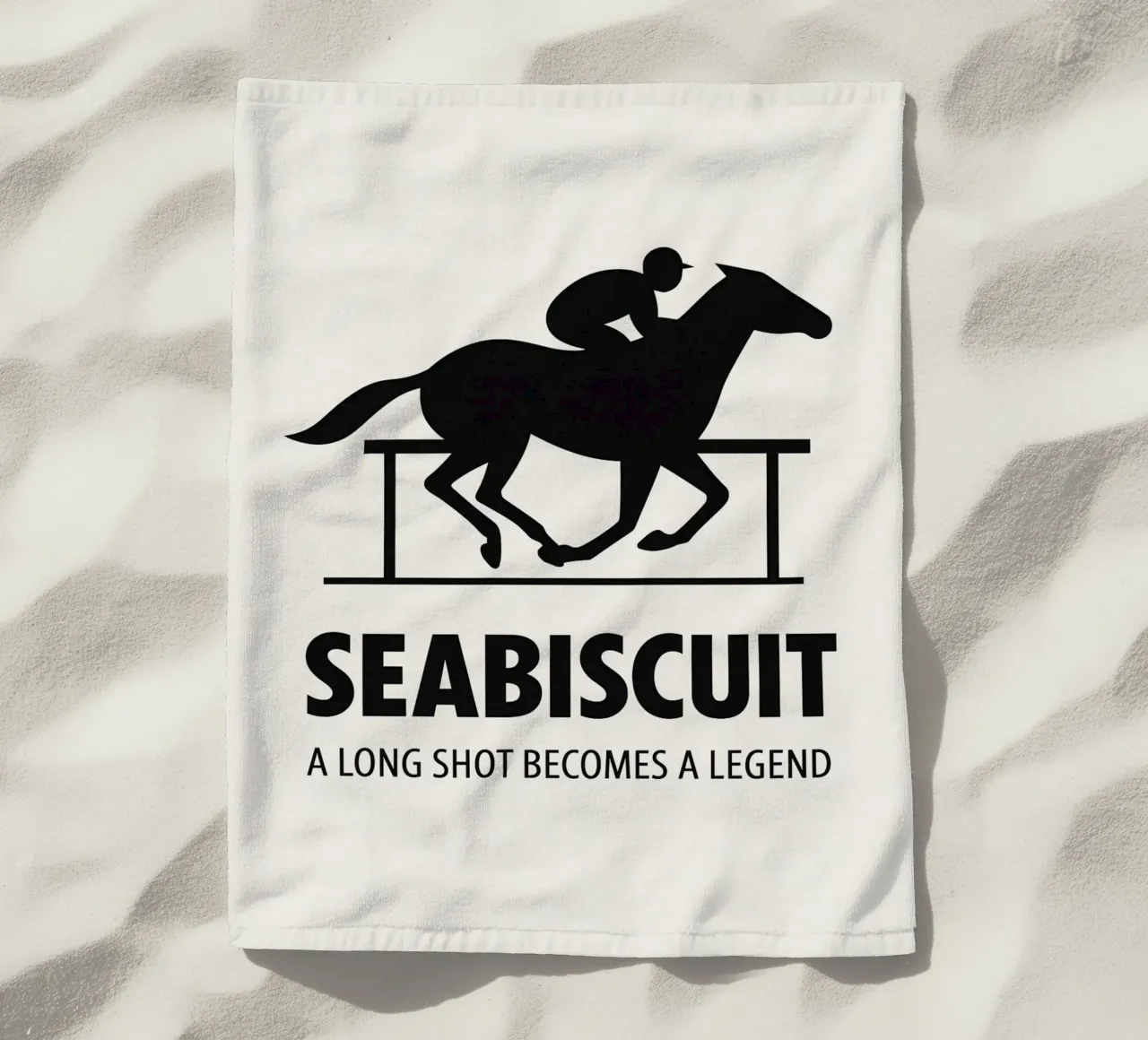 Seabiscuit Print telo mare da MoviesArt