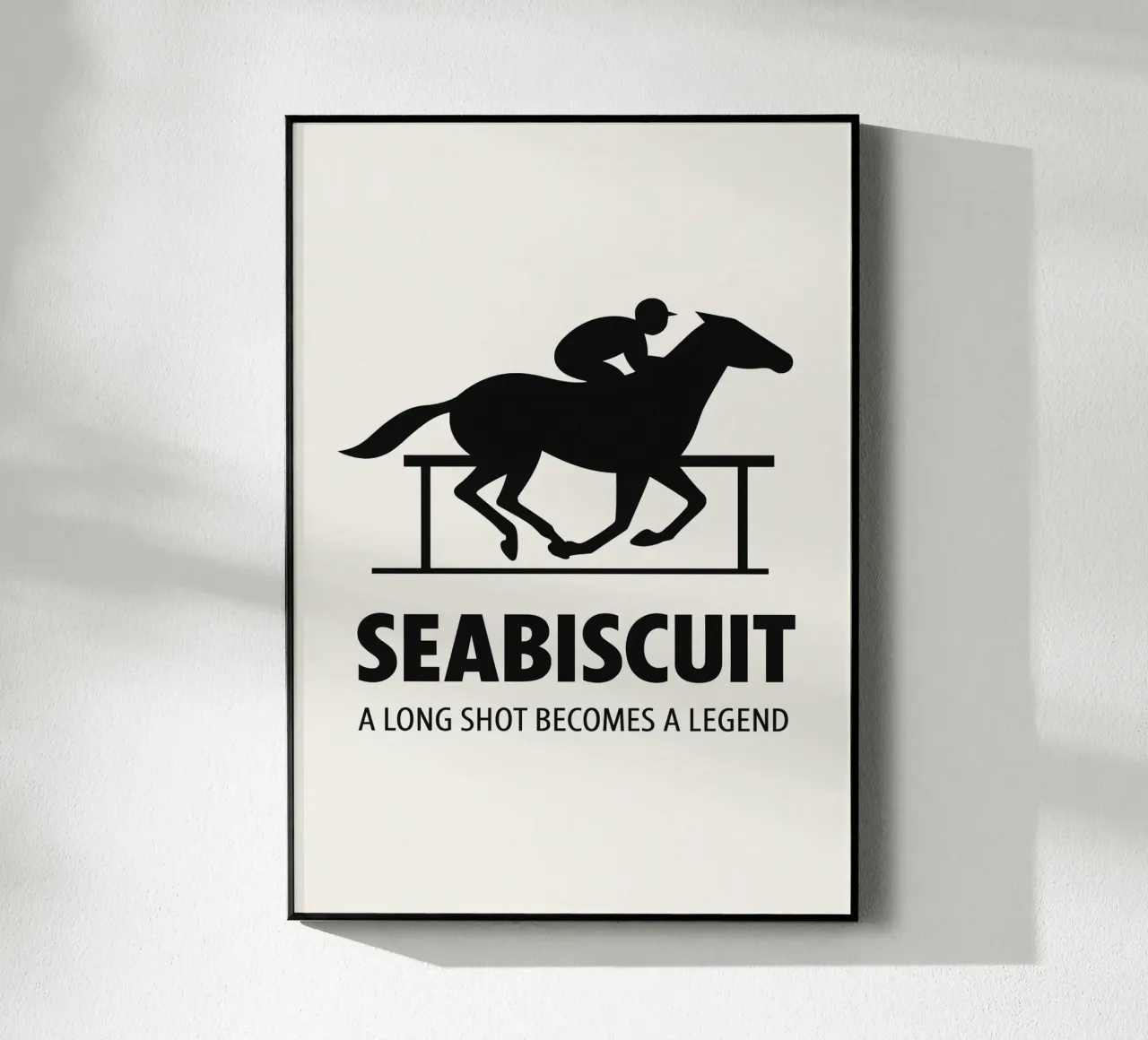 Seabiscuit Print plexiglass da MoviesArt