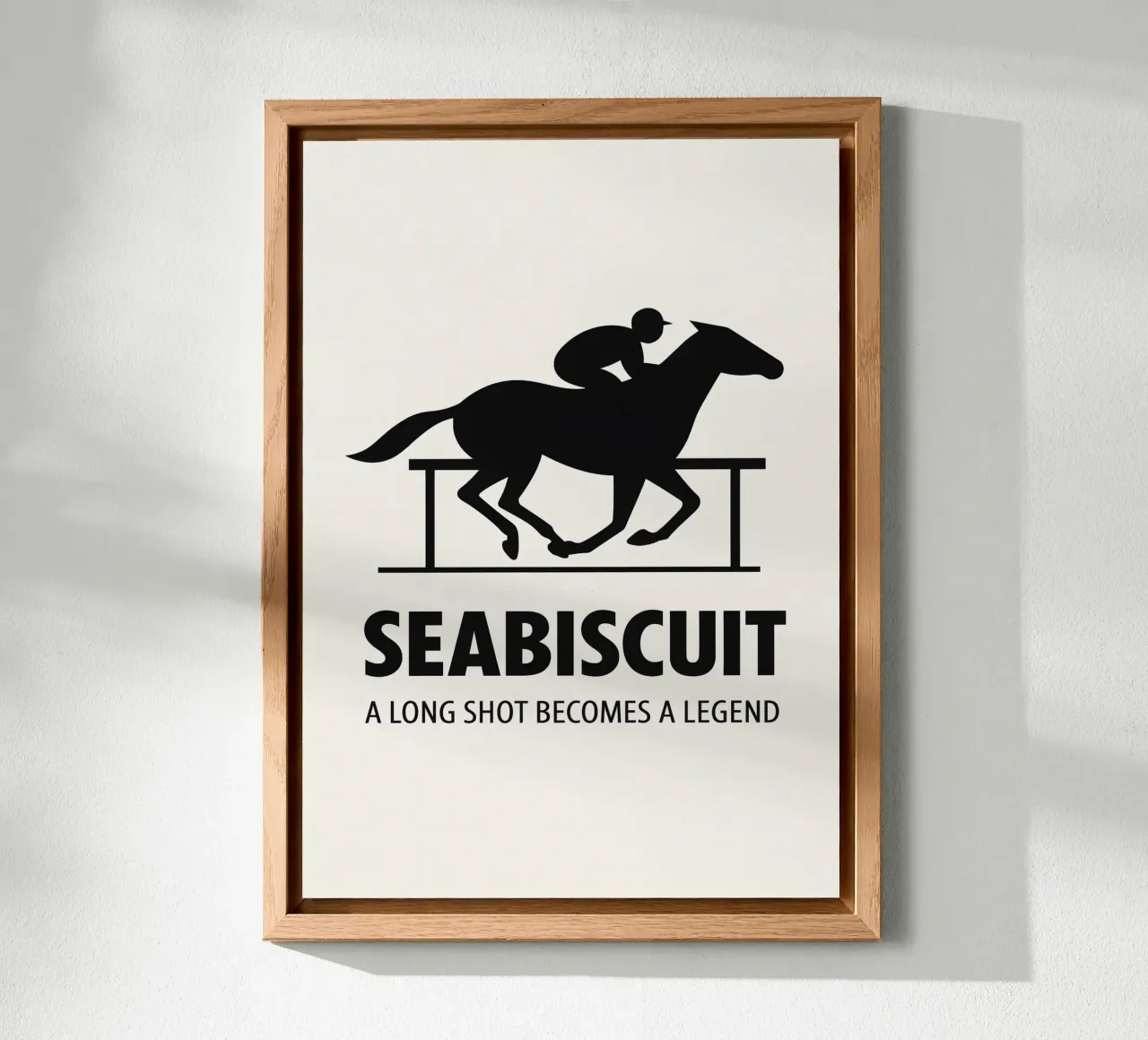 Seabiscuit Print alluminio dibond da MoviesArt