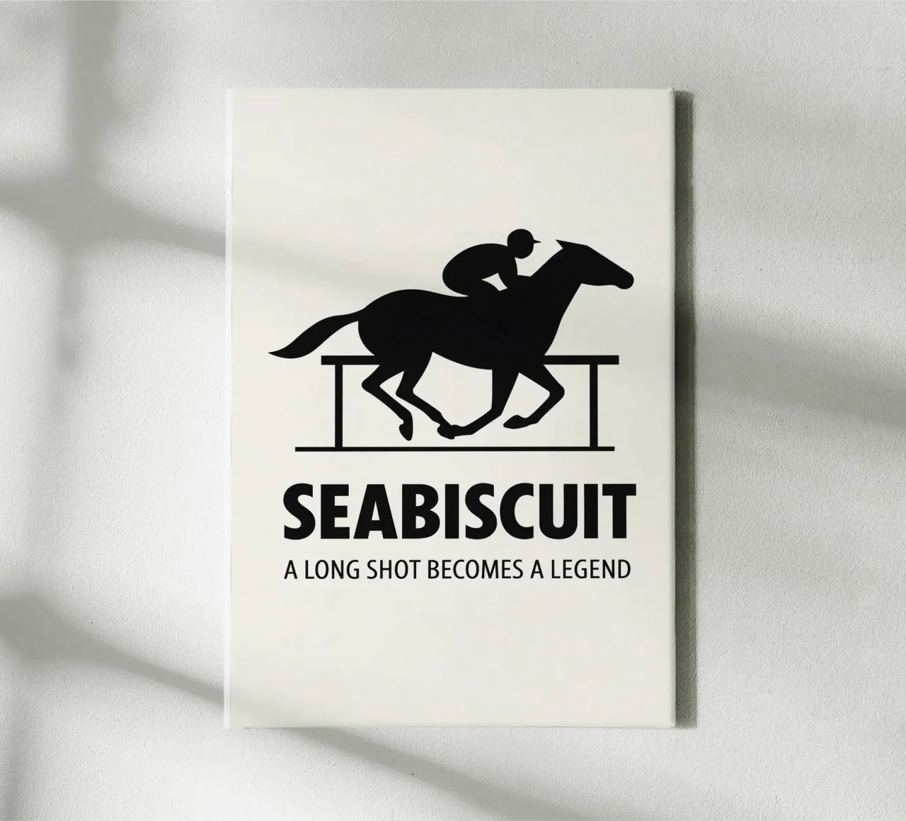 Seabiscuit Print tela da MoviesArt