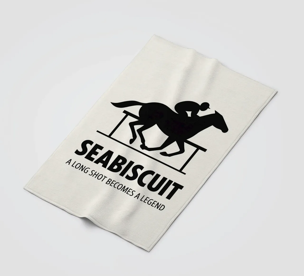 Seabiscuit Print coperta in pile da MoviesArt