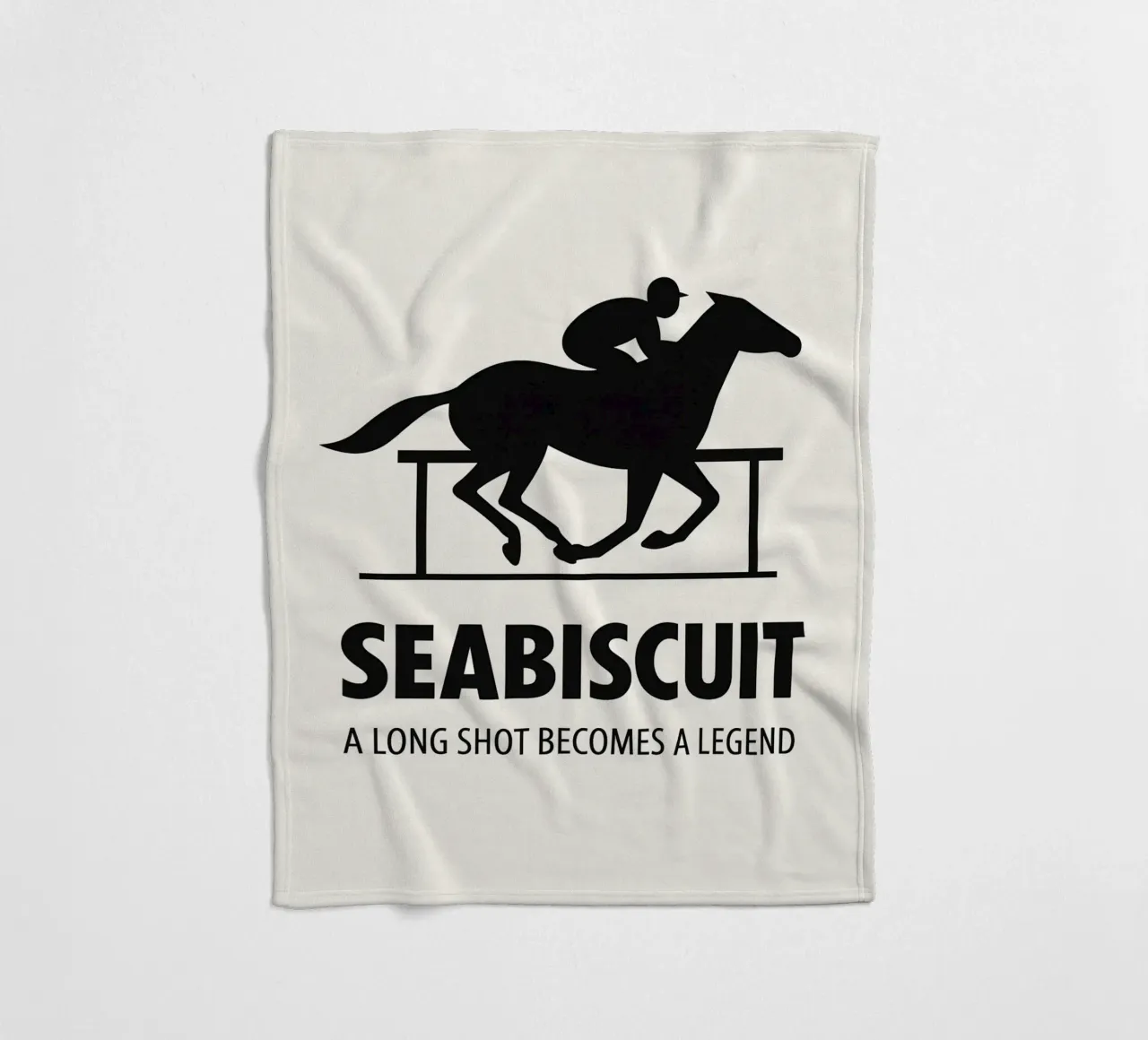 Seabiscuit Print coperta in pile da MoviesArt