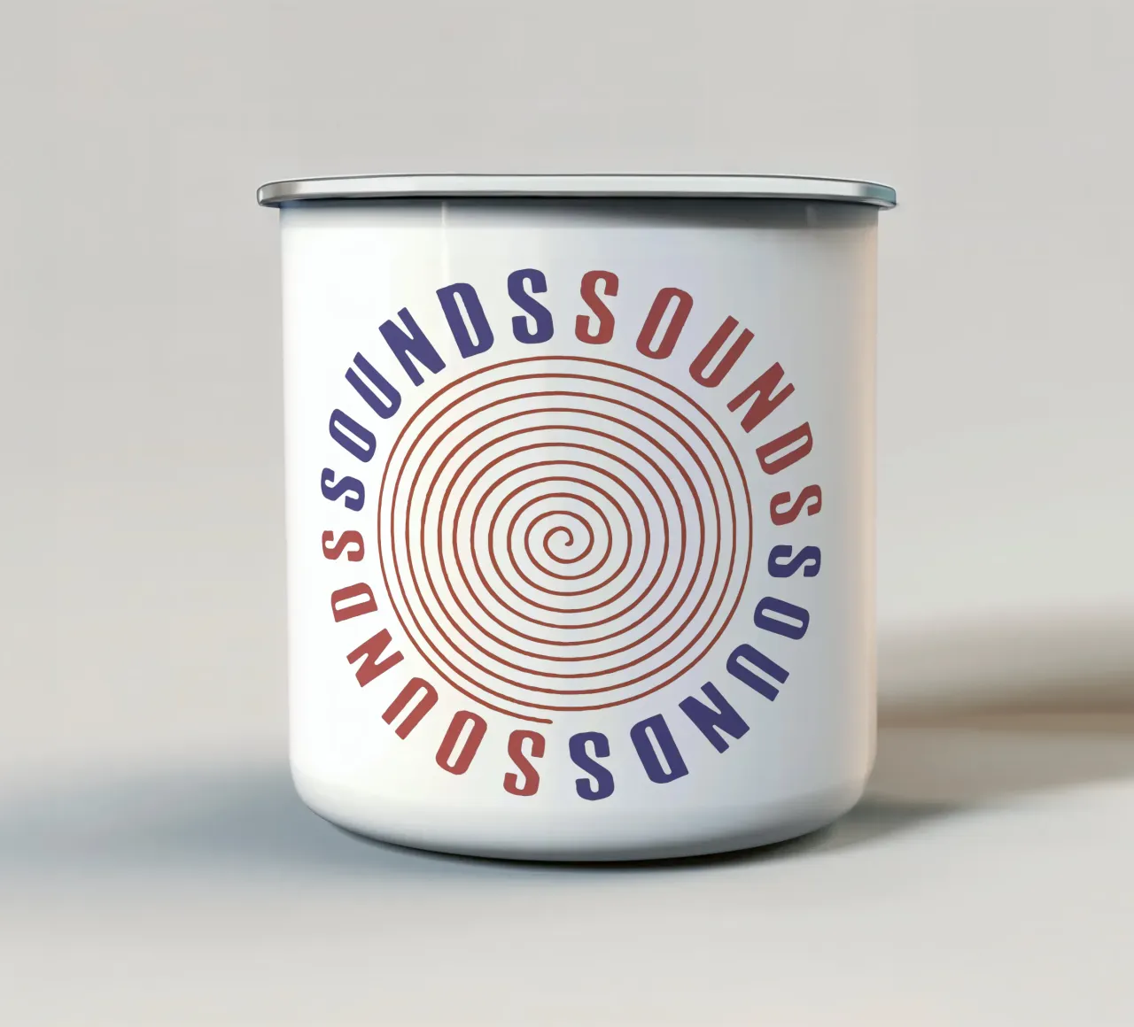 Suoni Suoni tazza in smalto da Gunawan Rb