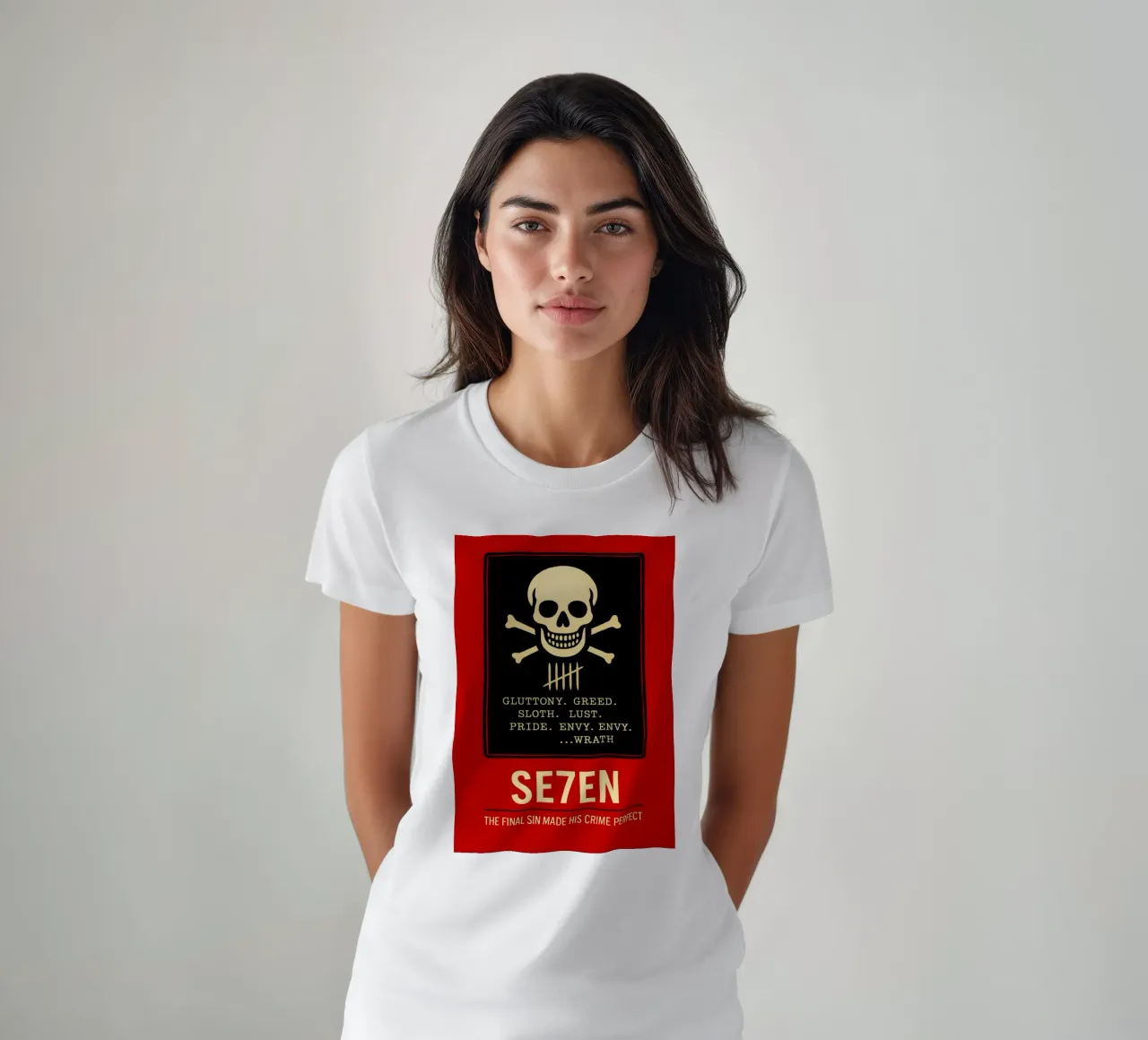 Seven Print t-shirt da MoviesArt