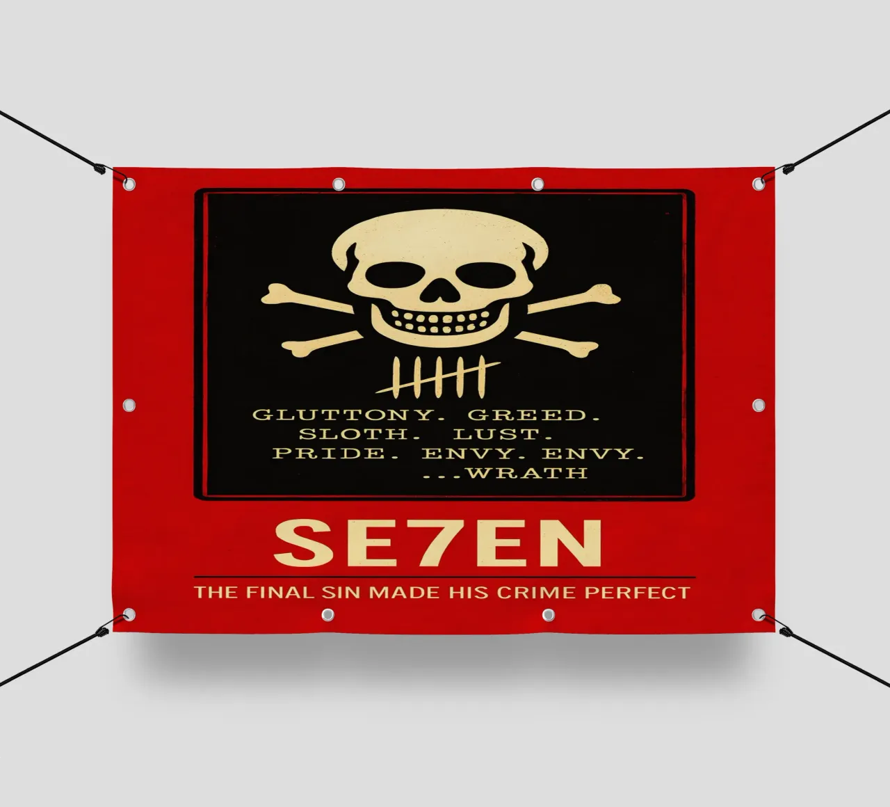 Seven Print telo in pvc da MoviesArt