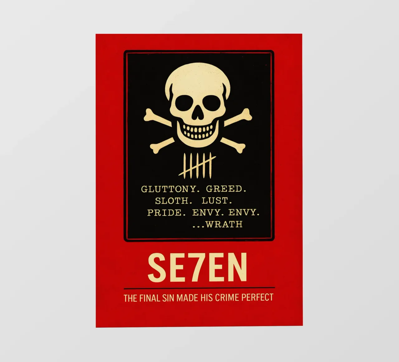 Seven Print telo in pvc da MoviesArt