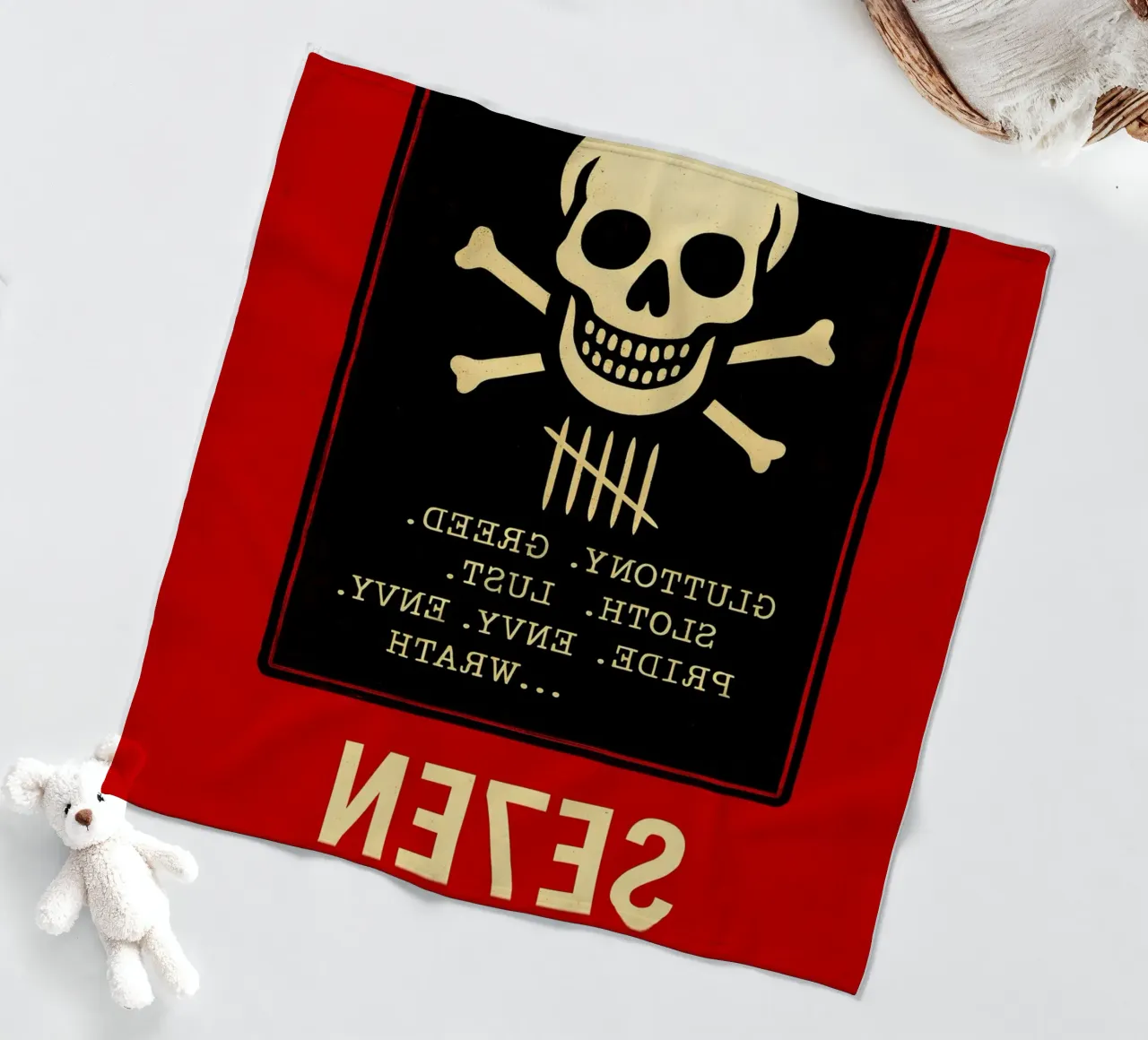 Seven Print coperta in pile da MoviesArt