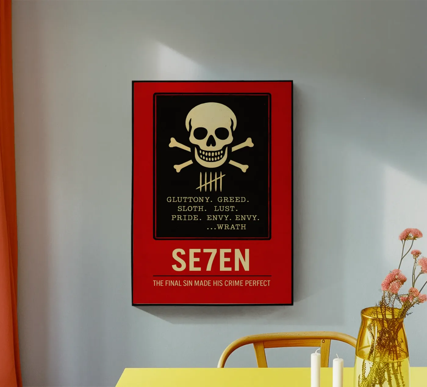 Seven Print Acryl-Glas von MoviesArt