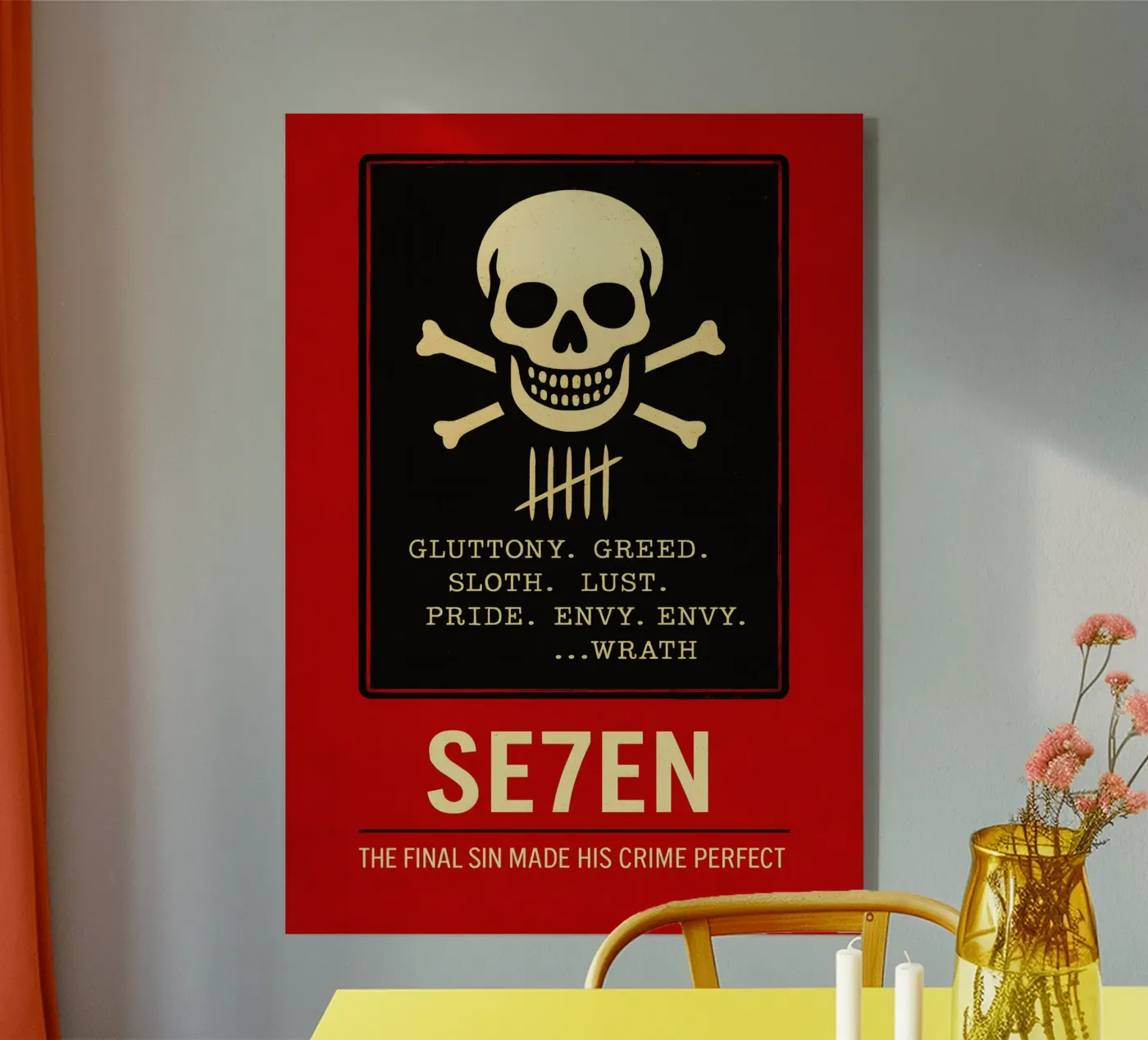 Seven Print Acryl-Glas von MoviesArt