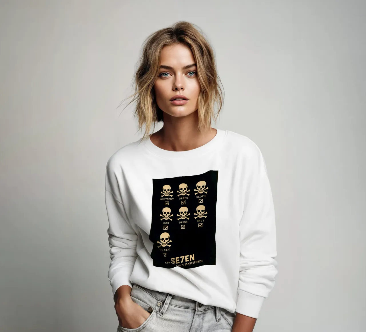 Seven Print felpa da MoviesArt