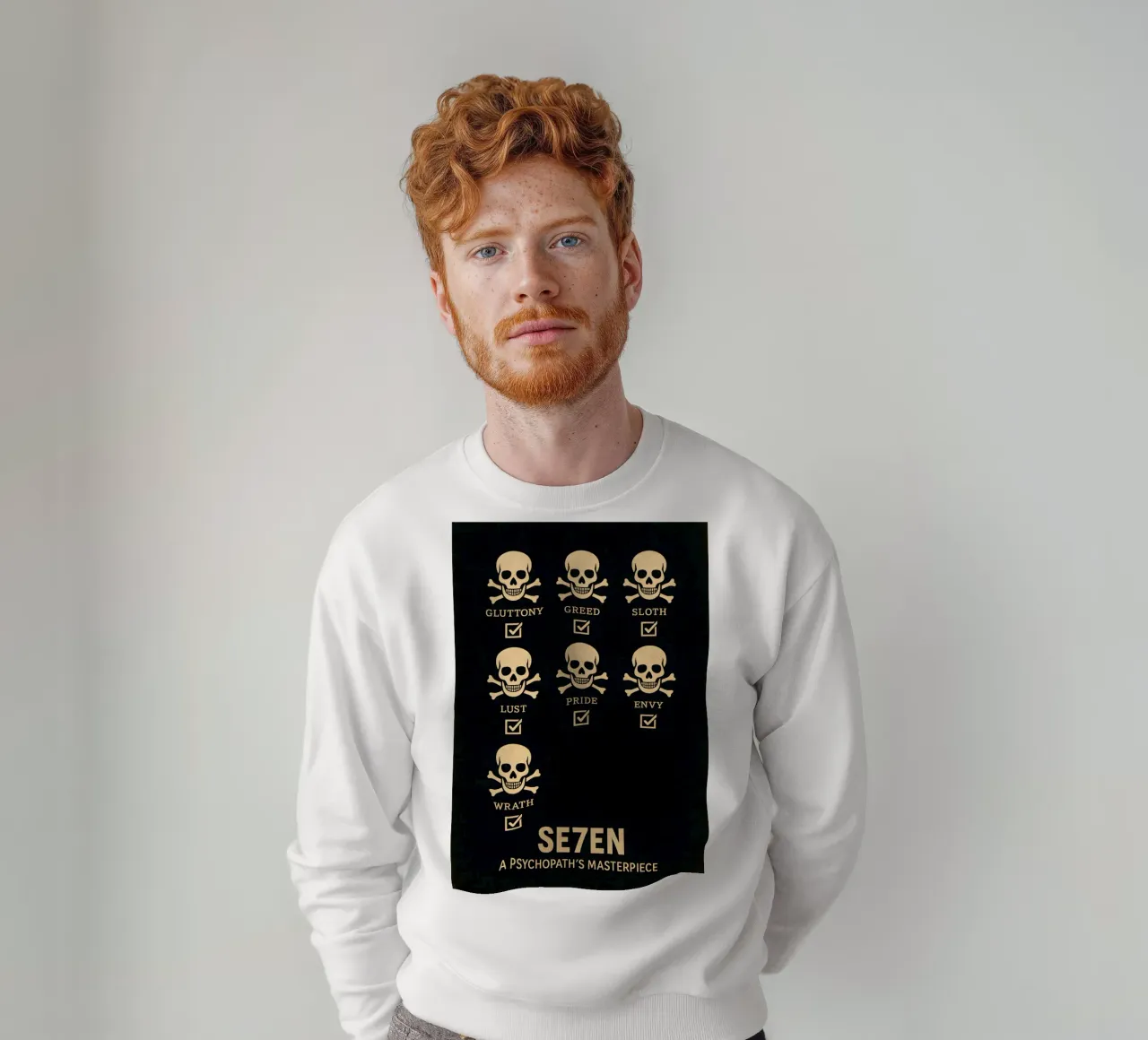 Seven Print felpa da MoviesArt