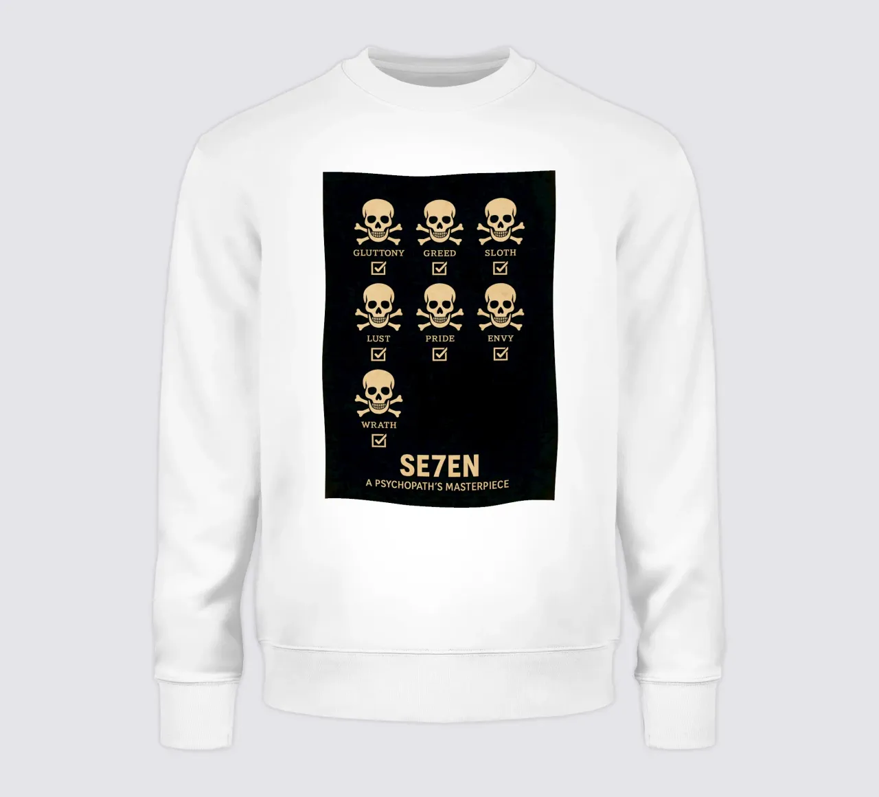 Seven Print felpa da MoviesArt