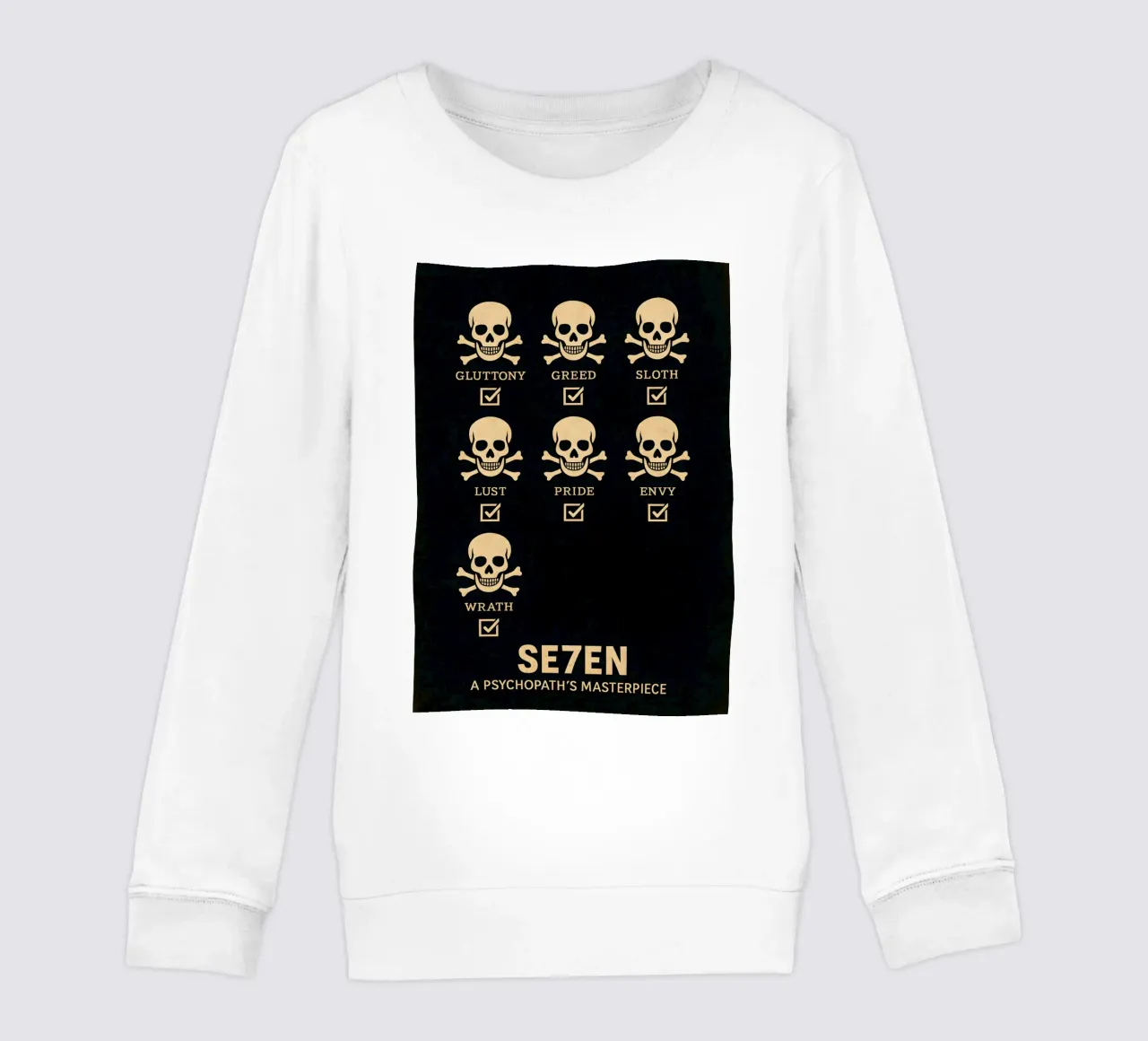 Seven Print felpa bambino da MoviesArt