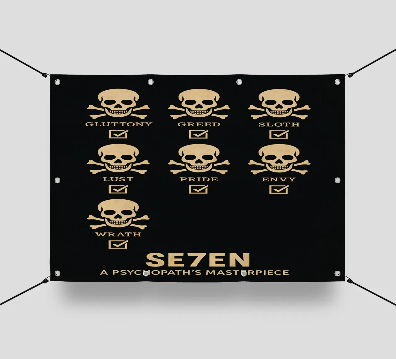 Seven Print telo in pvc da MoviesArt