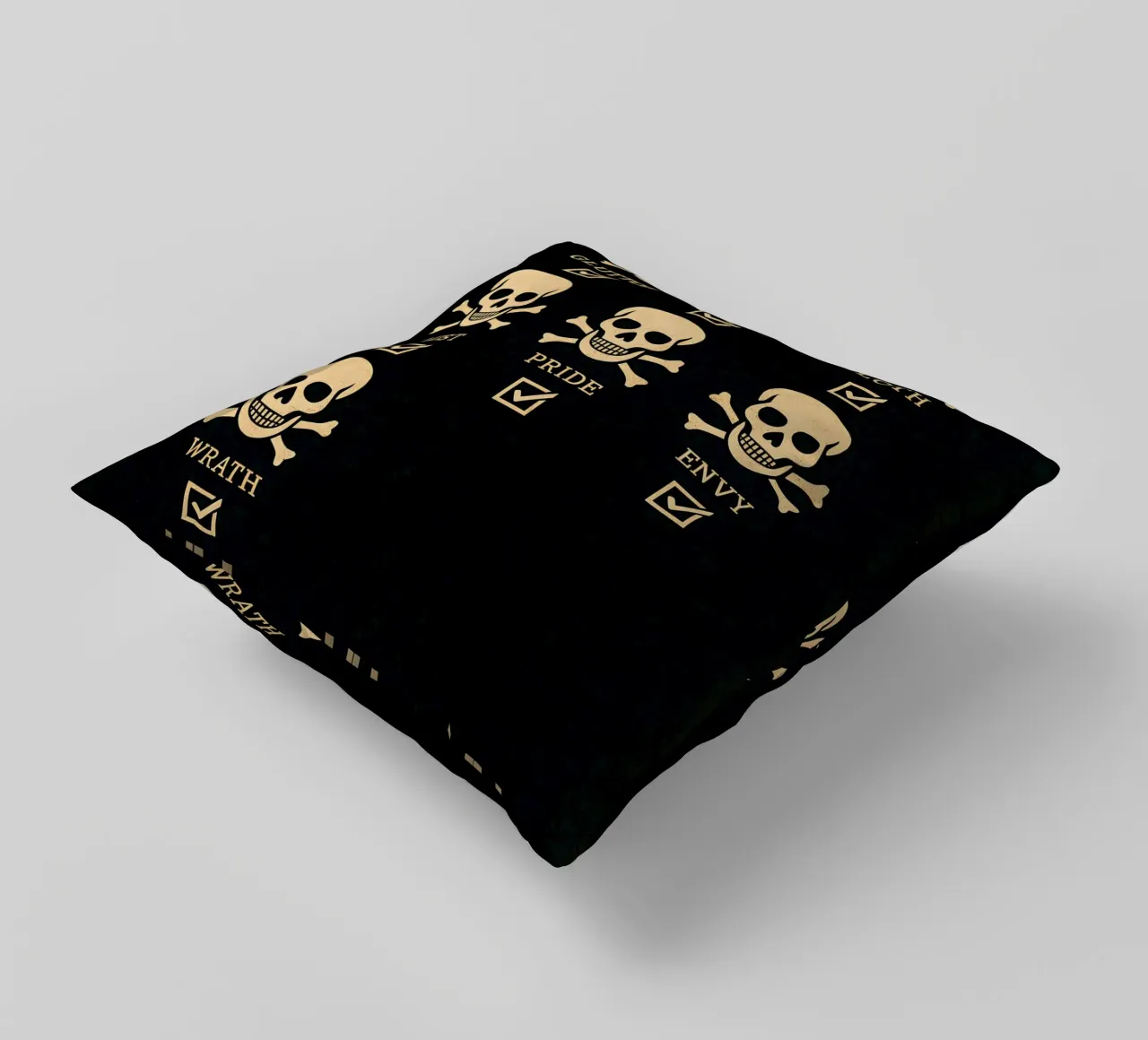 Seven Print cuscino da MoviesArt