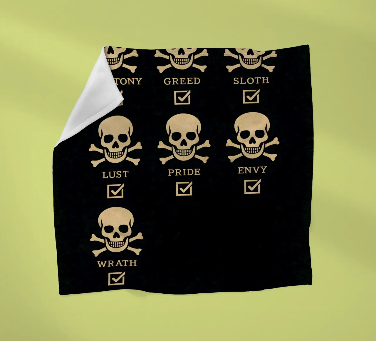 Seven Print coperta in pile da MoviesArt