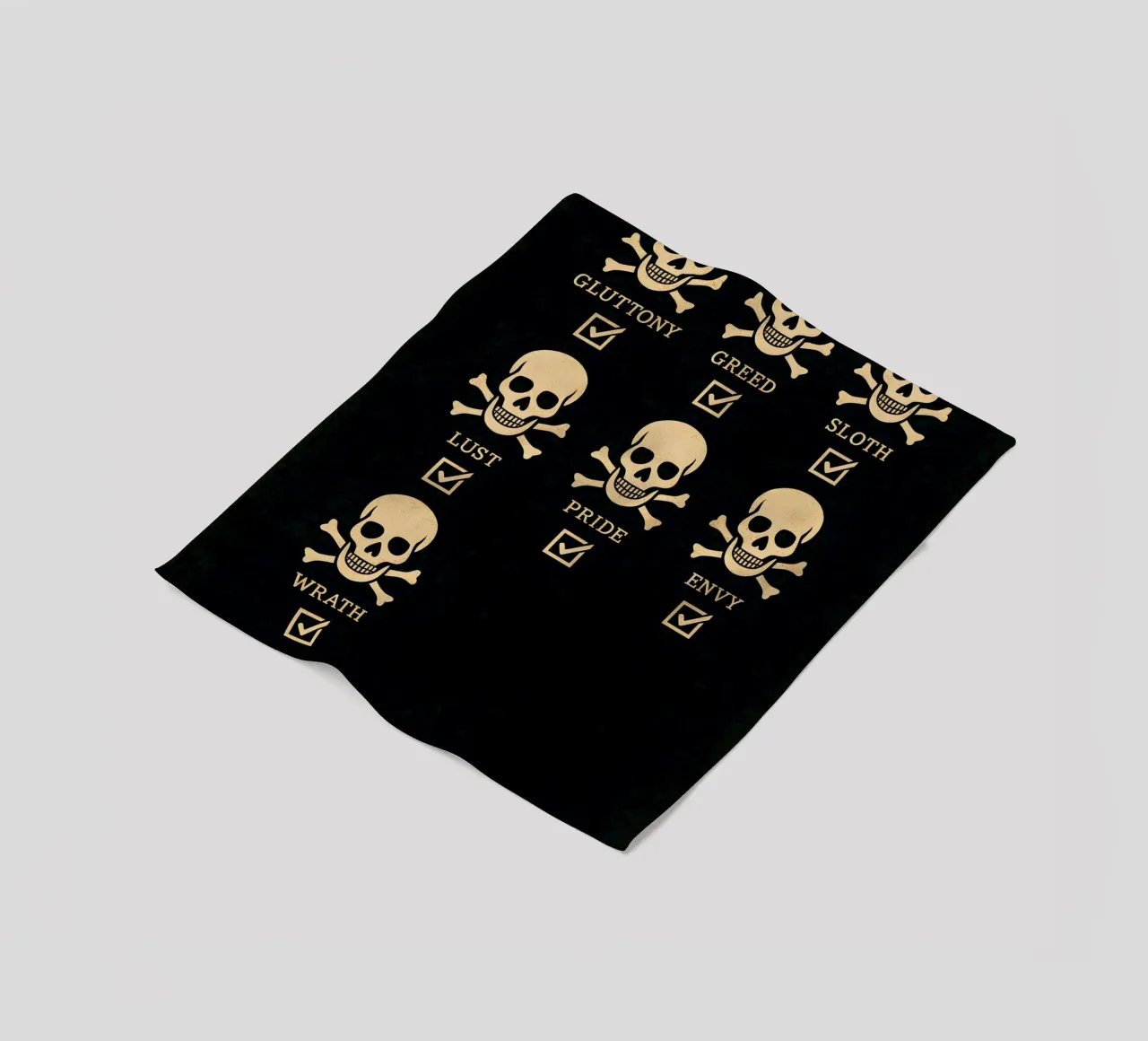 Seven Print coperta in pile da MoviesArt