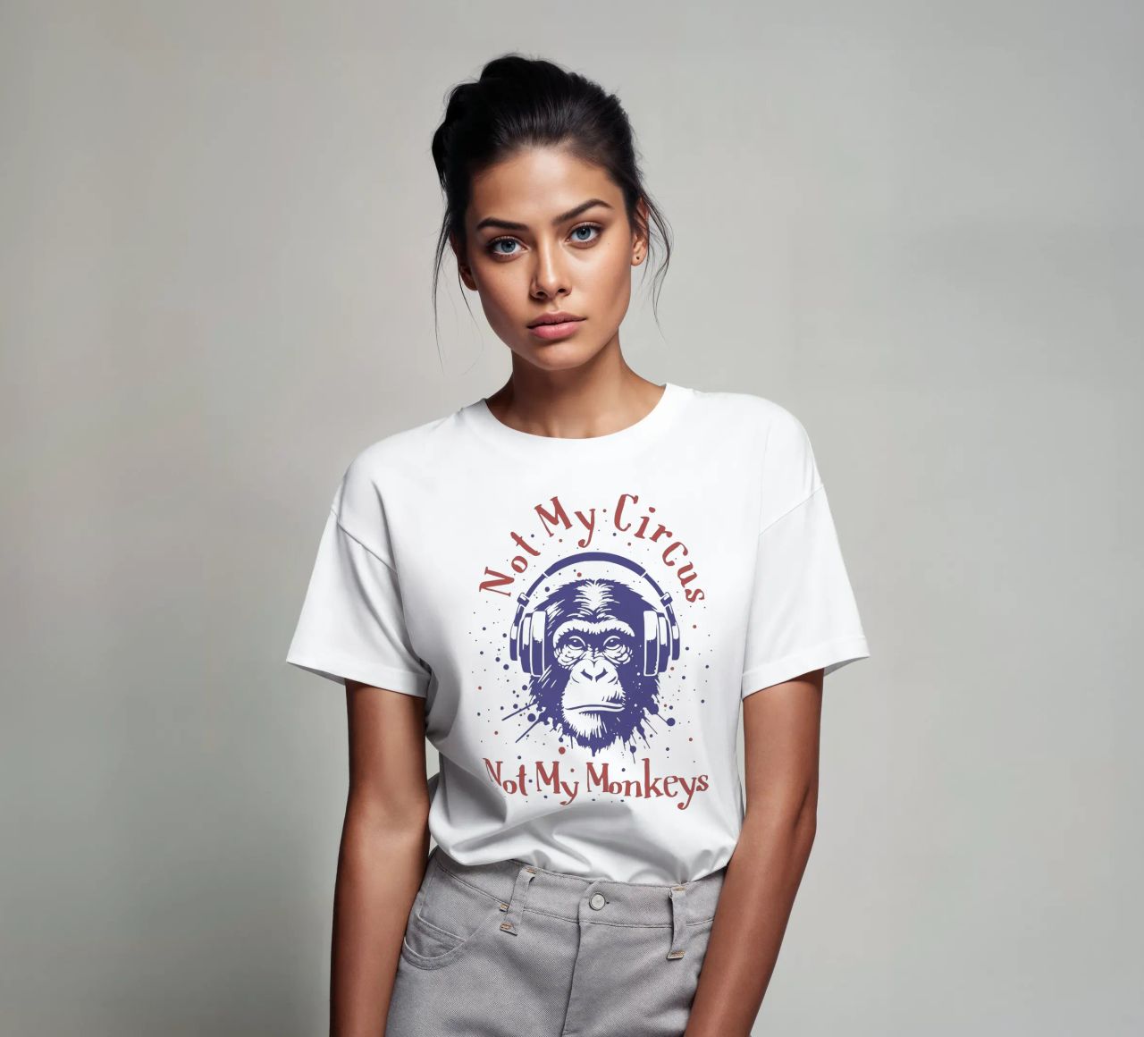 Nicht mein Zirkus (Nicht meine Affen) T-Shirt von Gunawan Rb