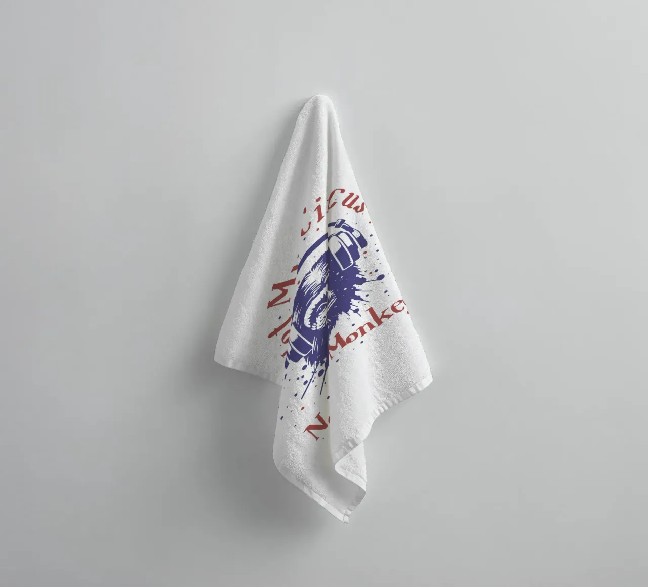 Not My Circus (Not My Monkeys) towel by Gunawan Rb