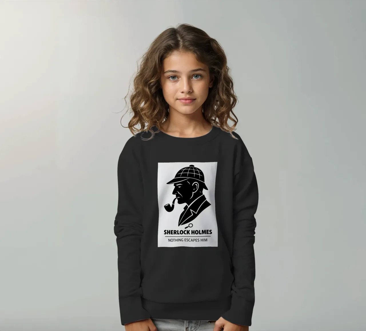 Sherlock Holmes Print felpa bambino da MoviesArt