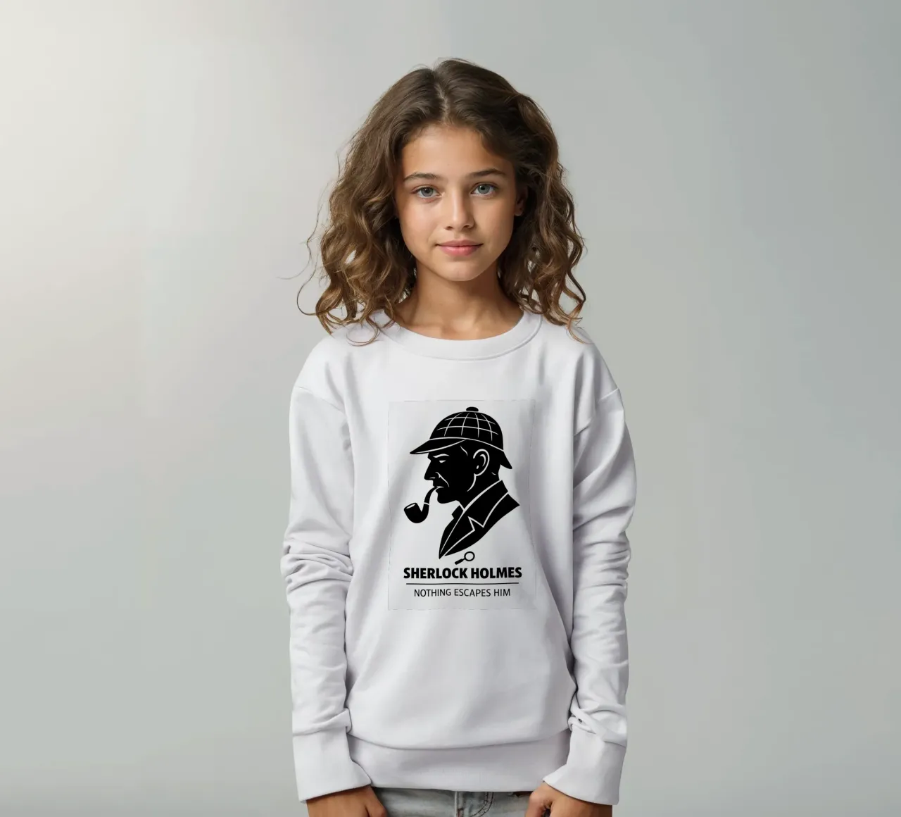 Sherlock Holmes Print felpa bambino da MoviesArt
