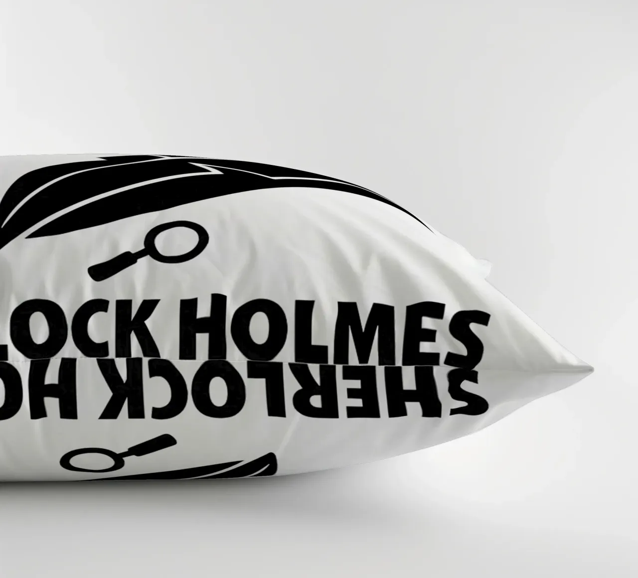 Sherlock Holmes Print cuscino da MoviesArt