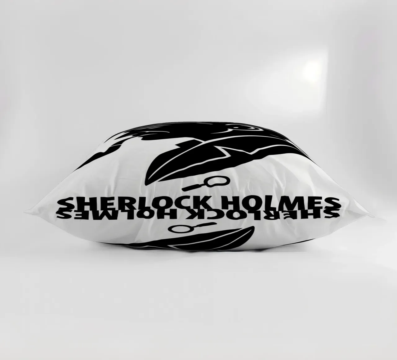 Sherlock Holmes Print cuscino da MoviesArt