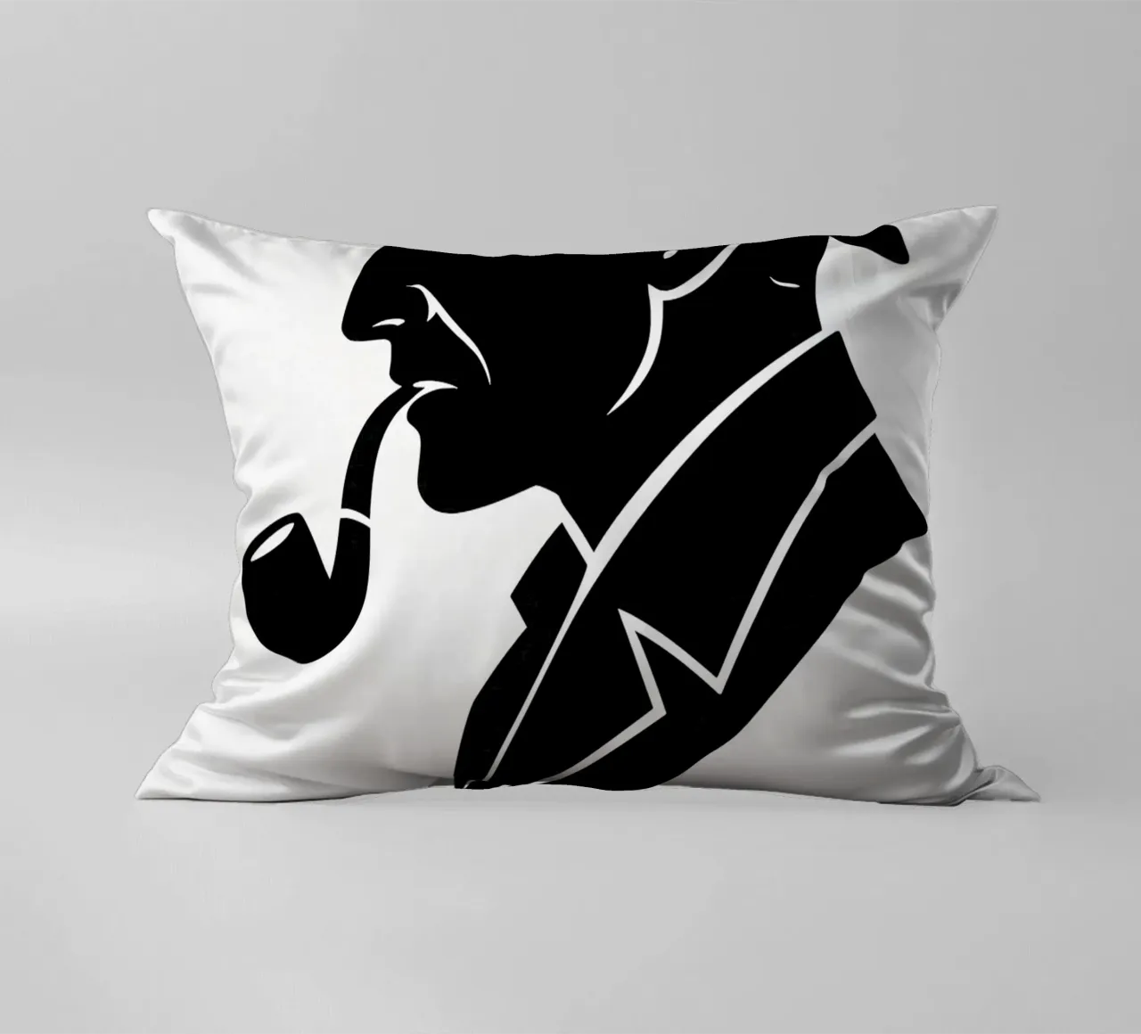 Sherlock Holmes Print cuscino da MoviesArt