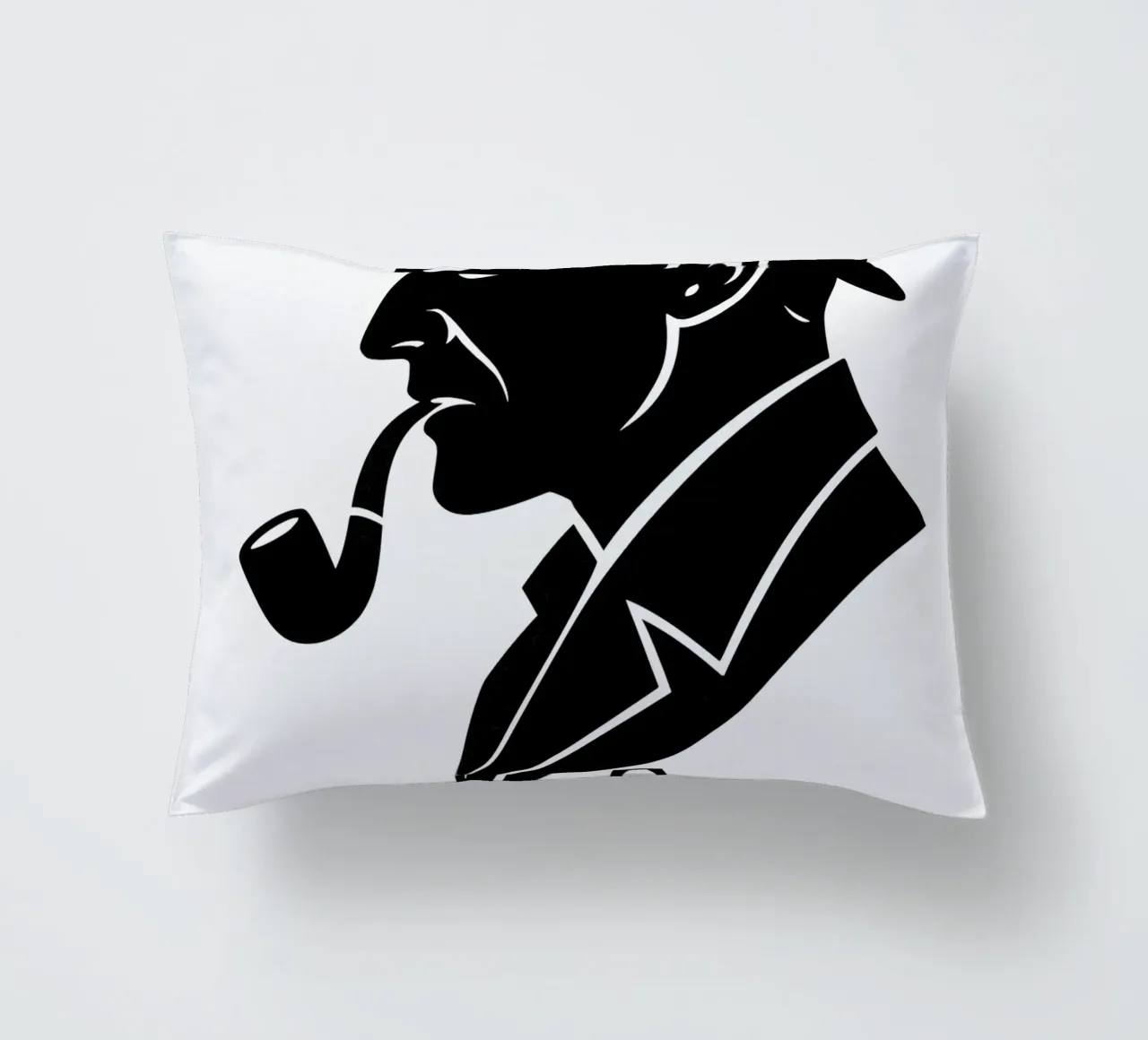 Sherlock Holmes Print cuscino da MoviesArt