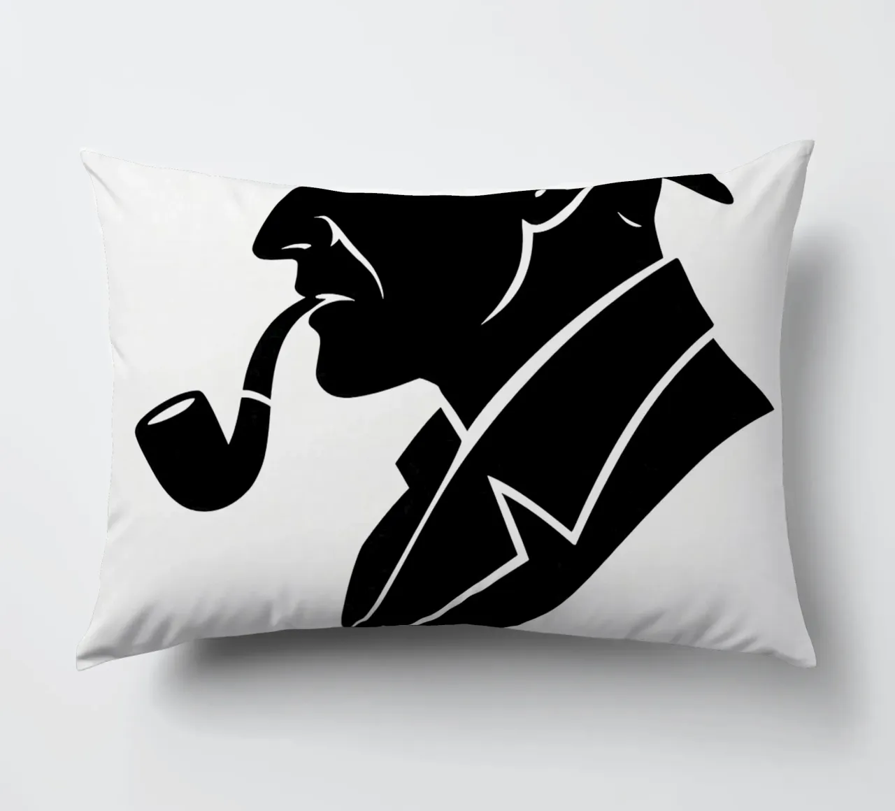 Sherlock Holmes Print cuscino da MoviesArt