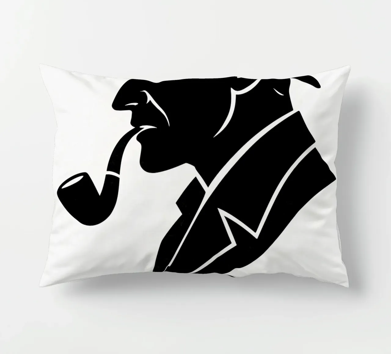 Sherlock Holmes Print cuscino da MoviesArt
