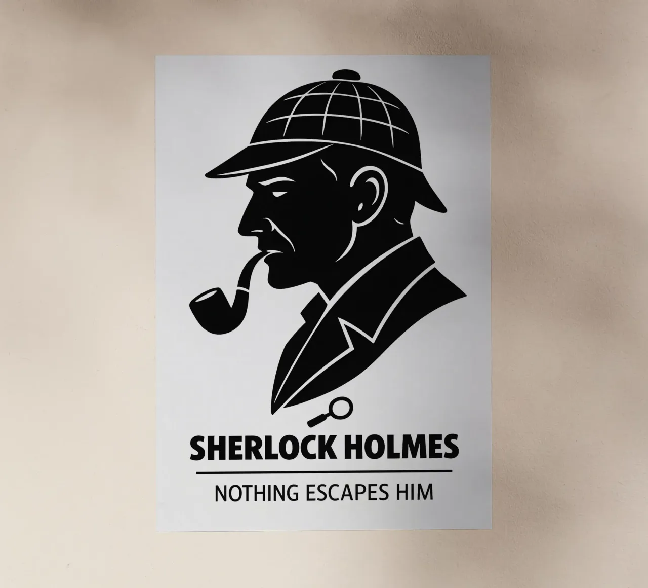 Sherlock Holmes Print pellicola backlit da MoviesArt