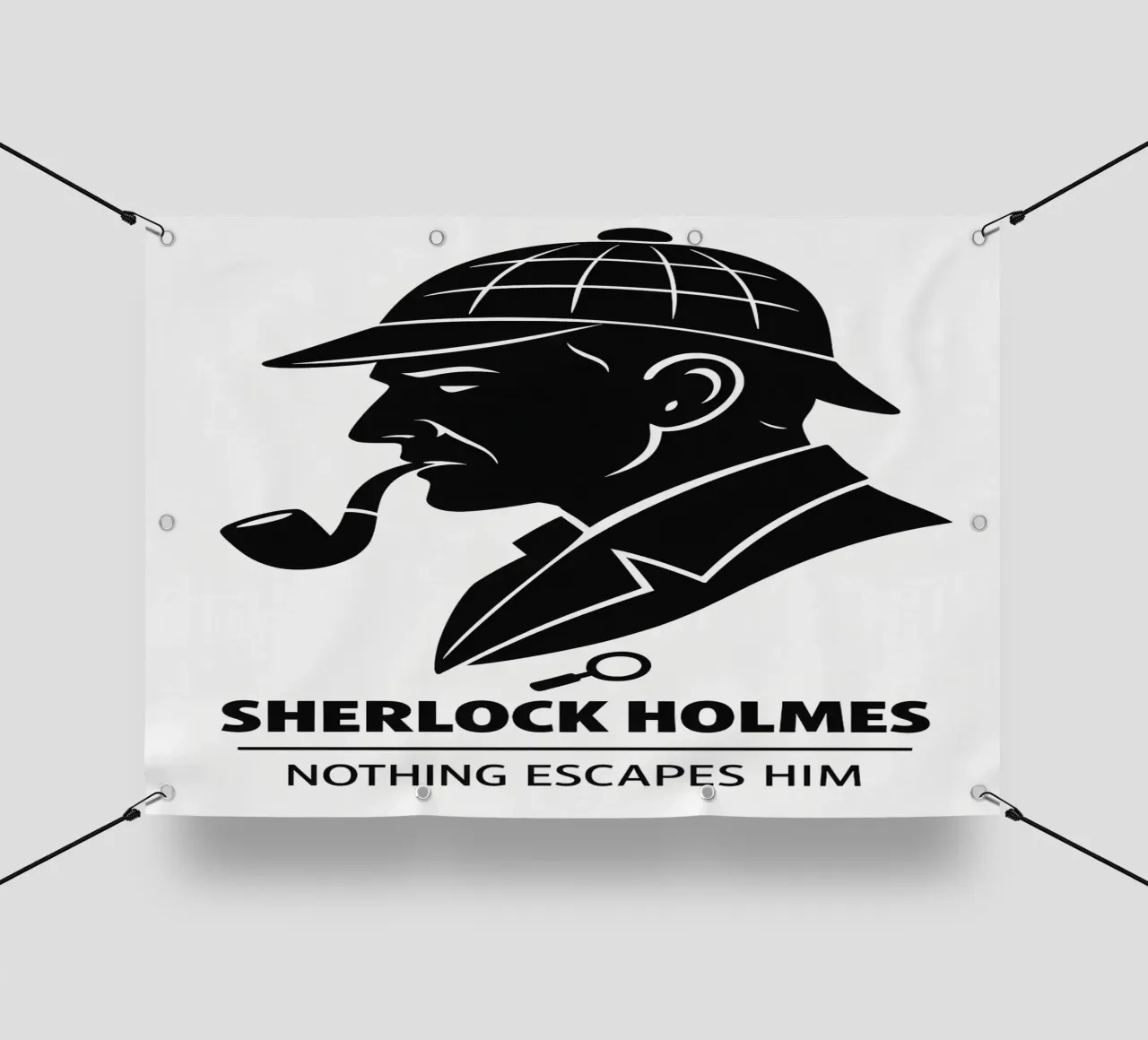 Sherlock Holmes Print telo in pvc da MoviesArt